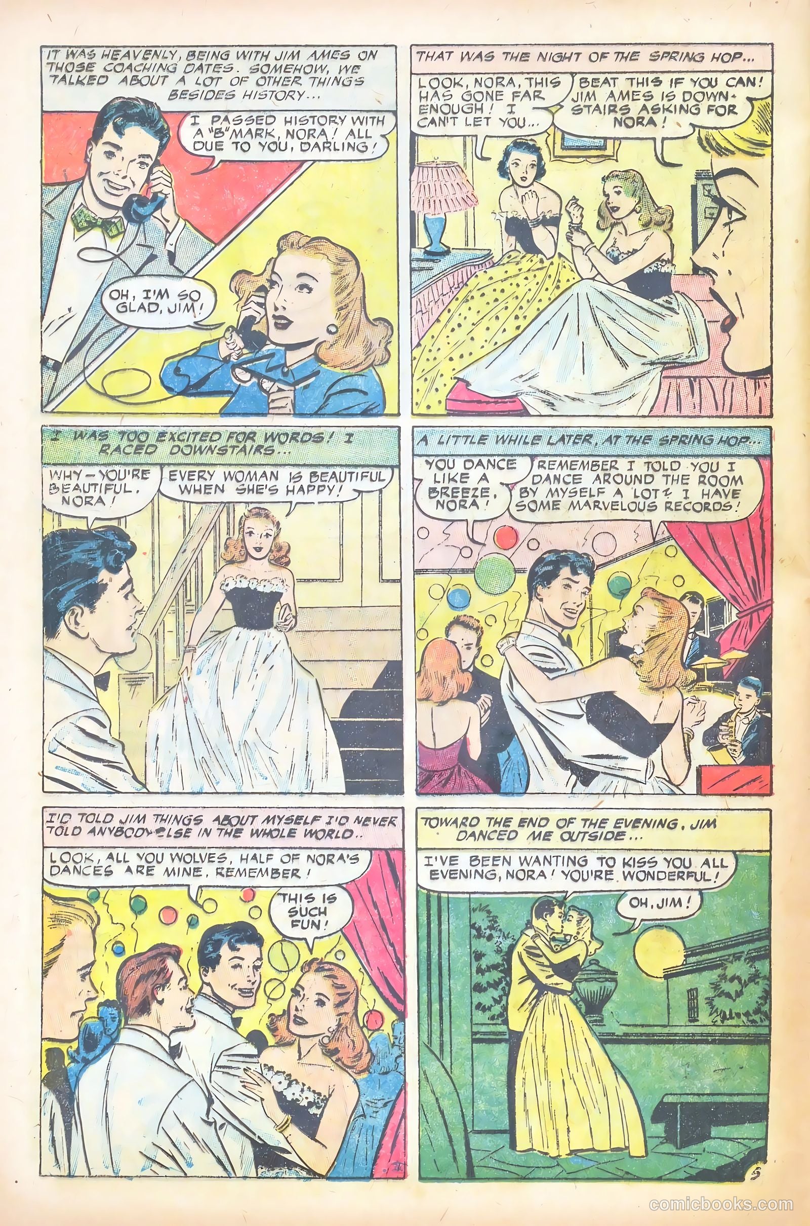 Glamorous Romances #86 (1956) — page 24 of 37