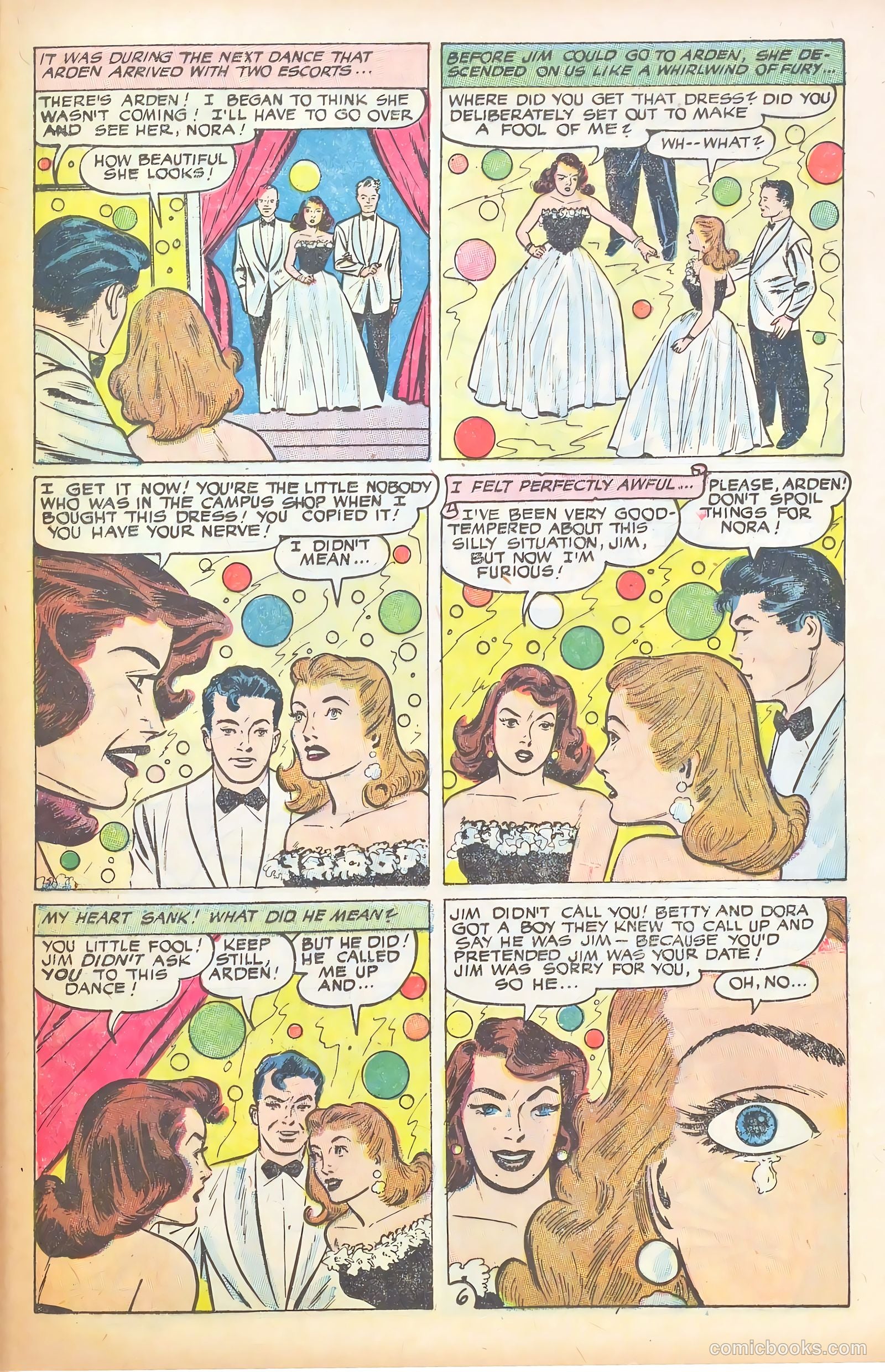 Glamorous Romances #86 (1956) — page 25 of 37