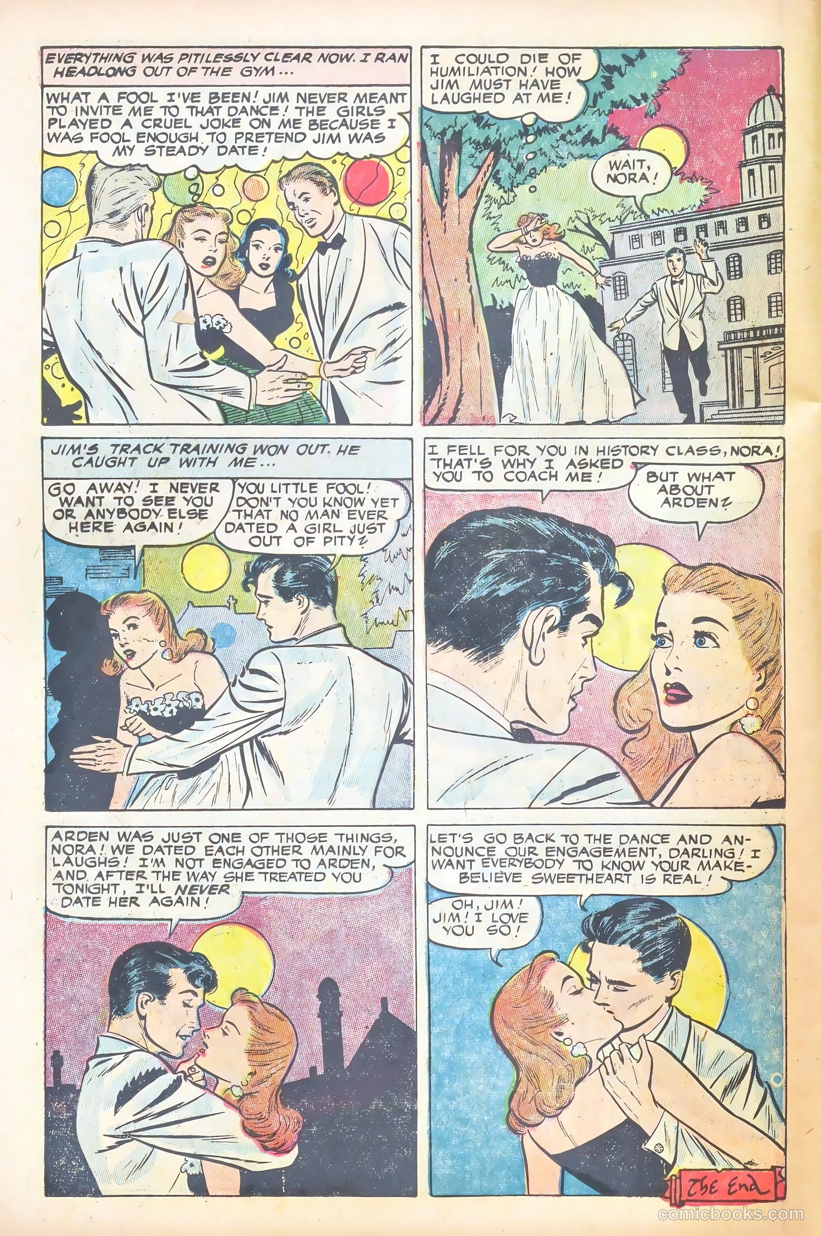 Glamorous Romances #86 (1956) — page 26 of 37