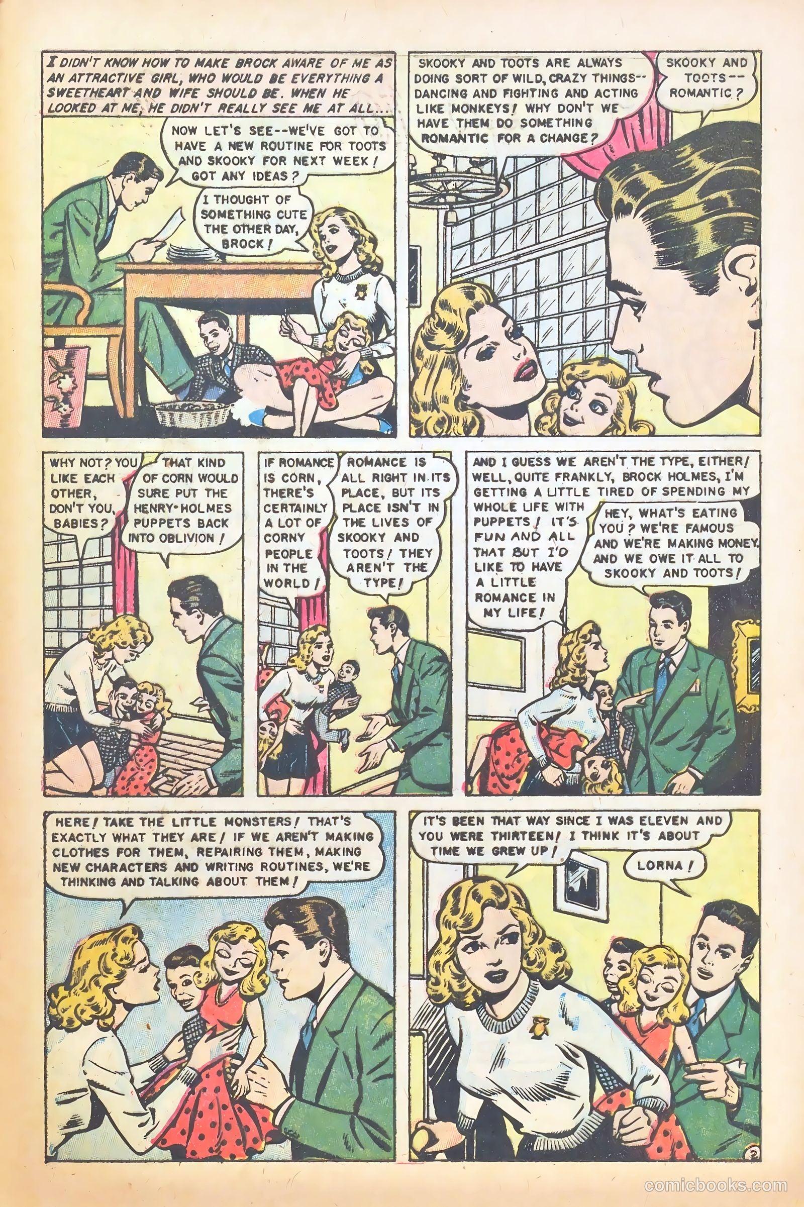 Glamorous Romances #86 (1956) — page 29 of 37
