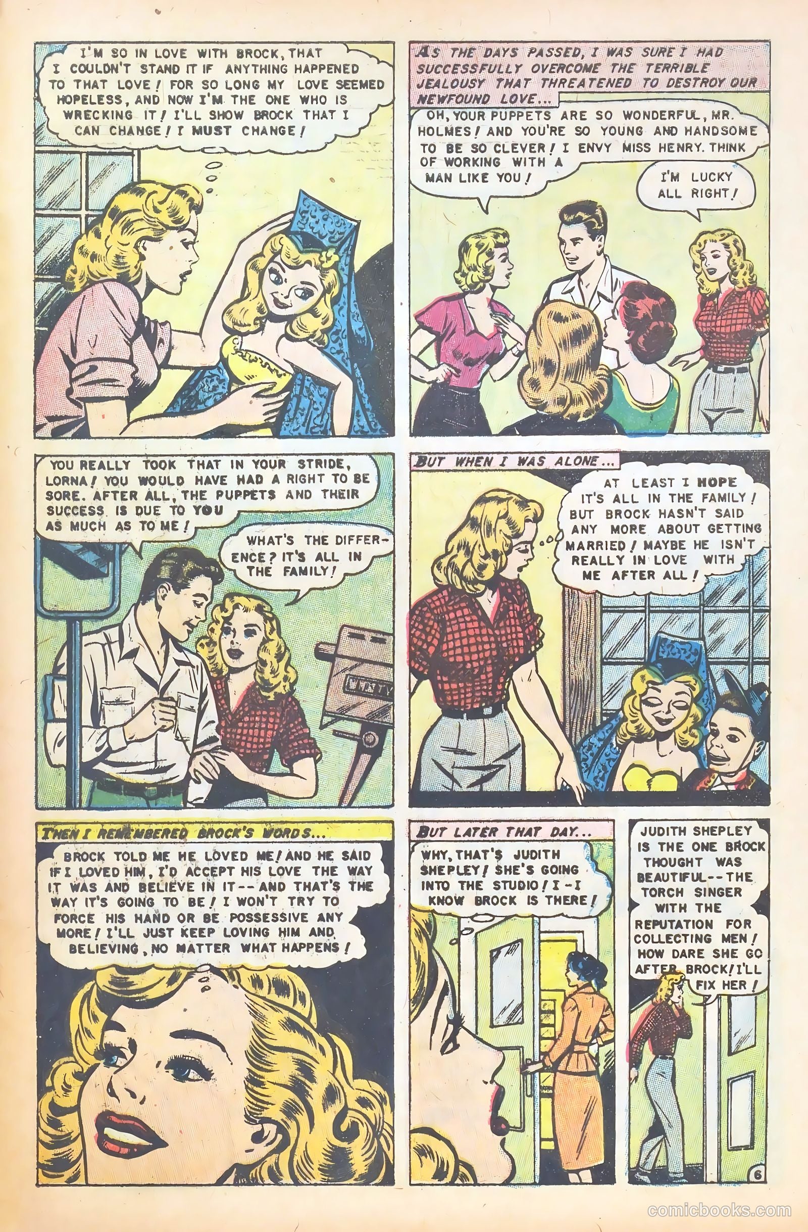 Glamorous Romances #86 (1956) — page 33 of 37