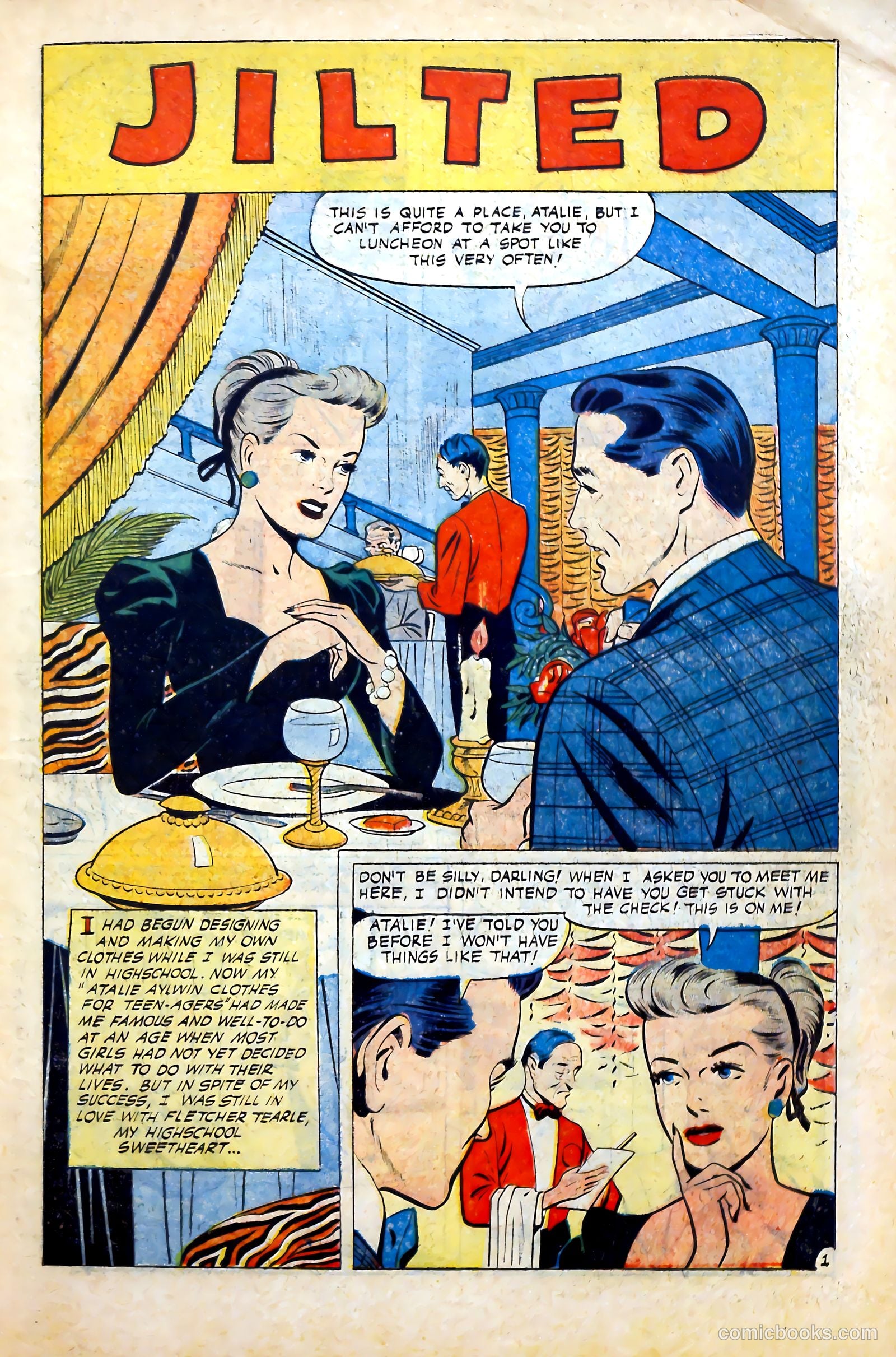 Glamorous Romances #87 (1956) — page 3 of 36