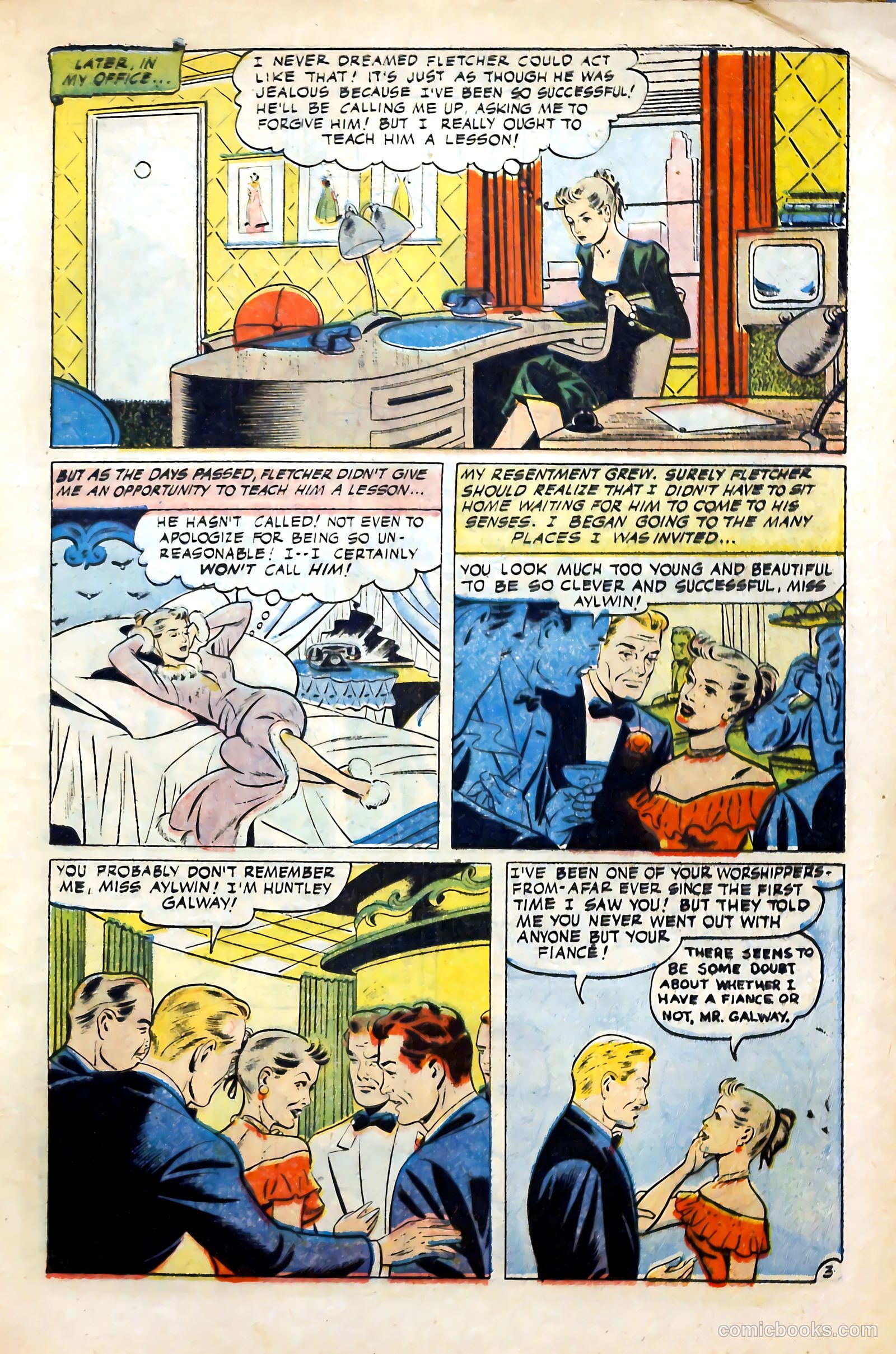 Glamorous Romances #87 (1956) — page 5 of 36