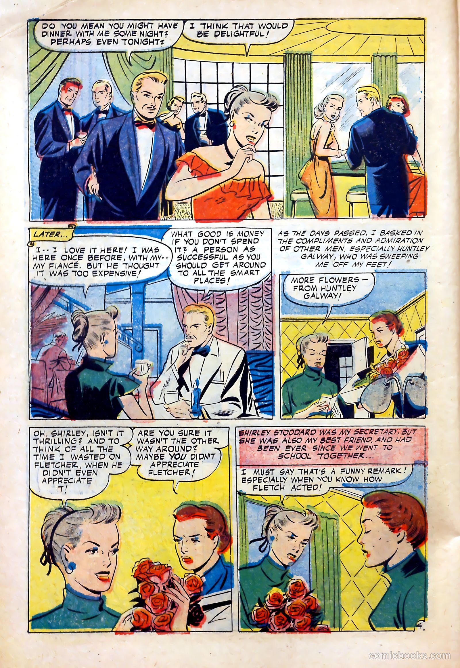 Glamorous Romances #87 (1956) — page 6 of 36
