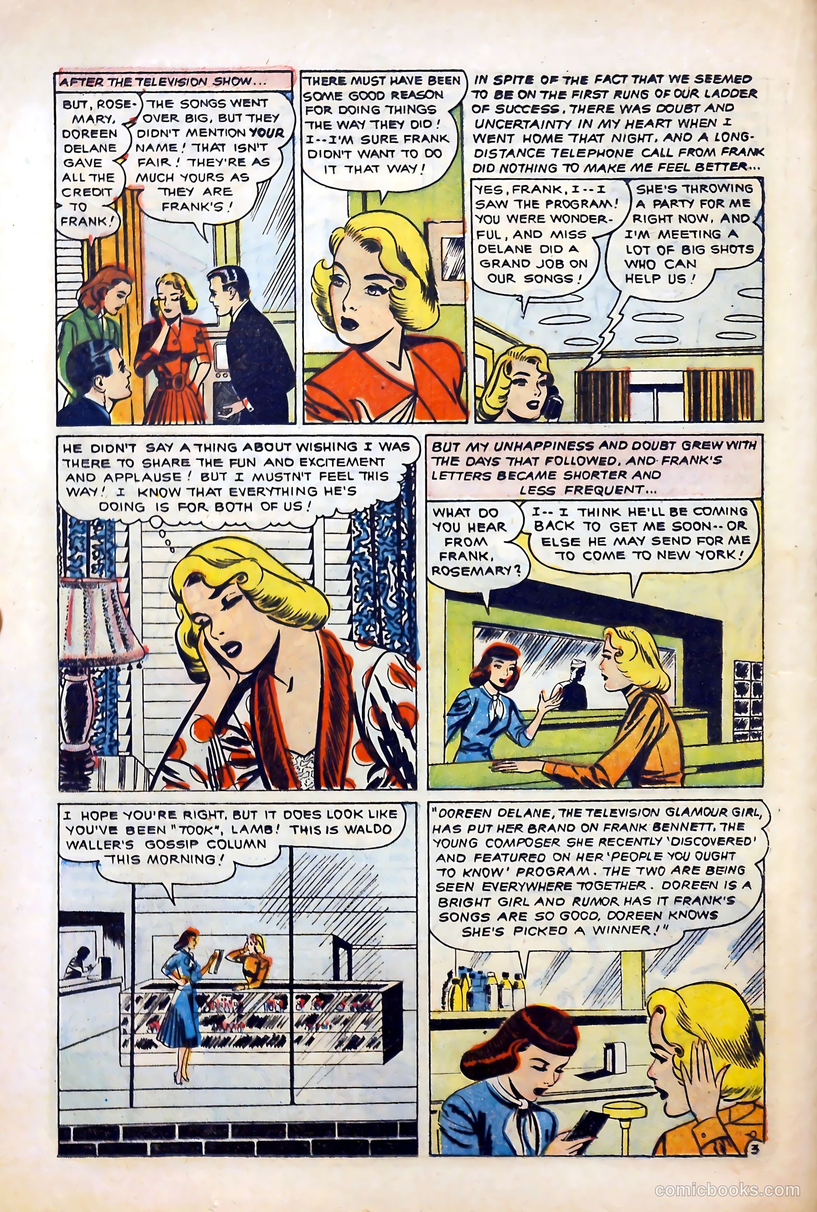 Glamorous Romances #87 (1956) — page 20 of 36