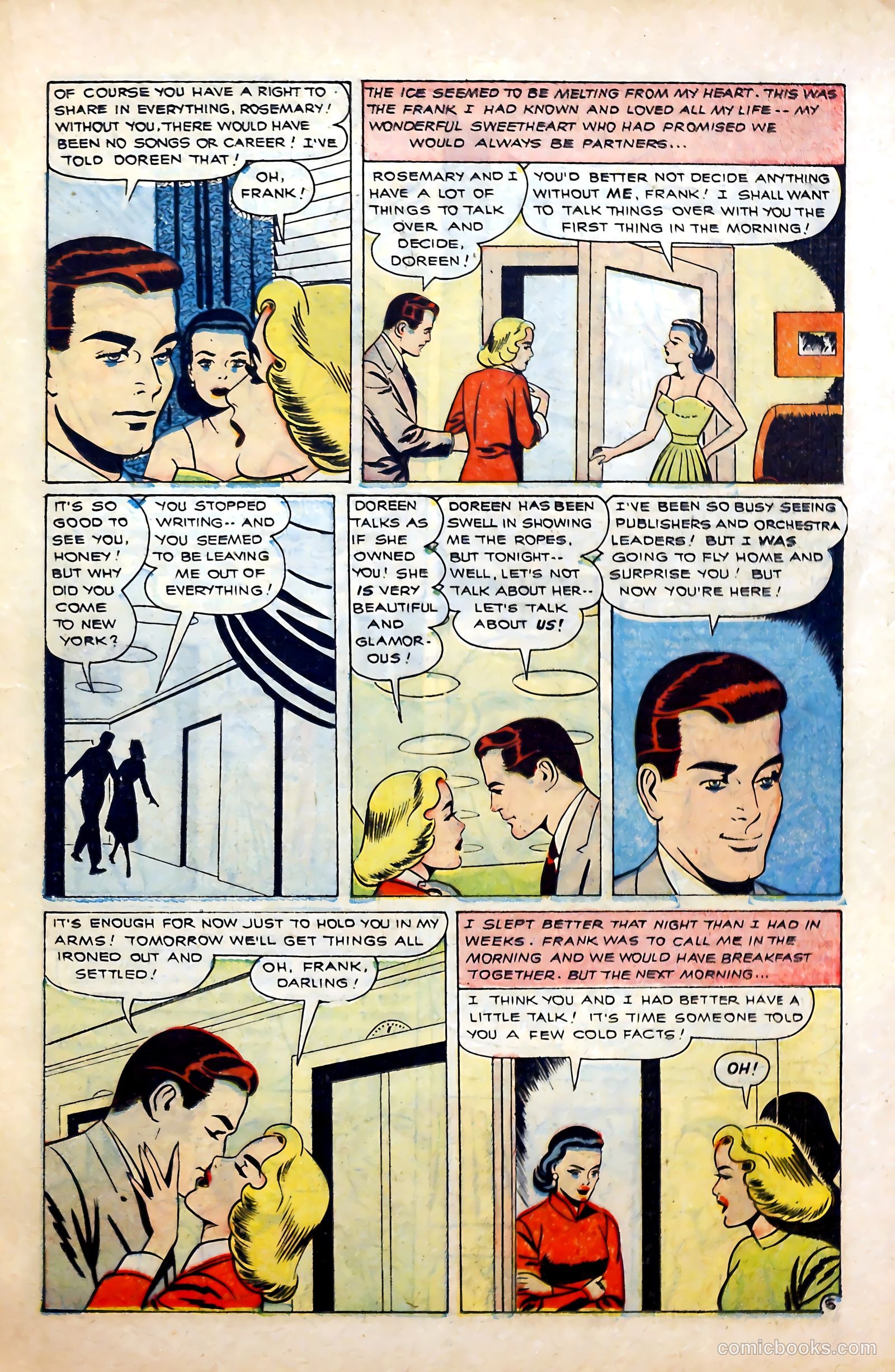 Glamorous Romances #87 (1956) — page 23 of 36