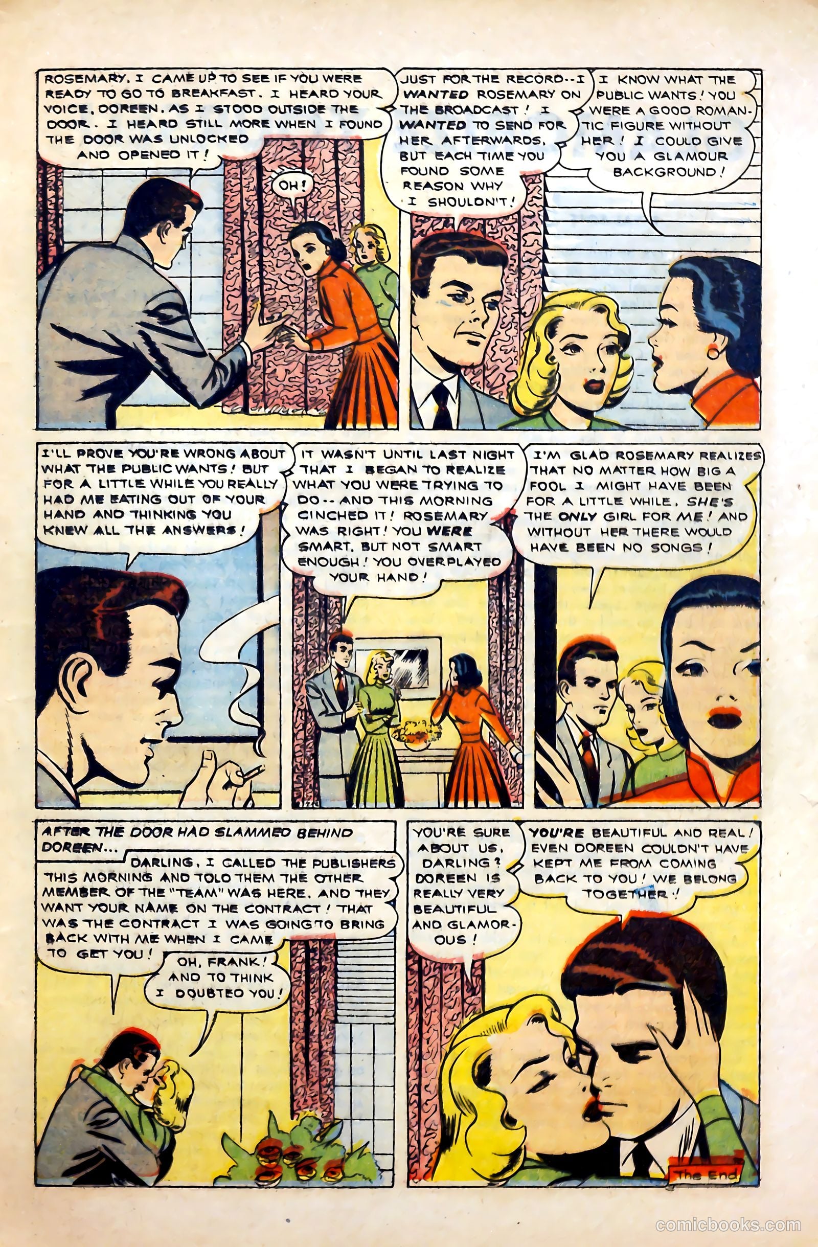 Glamorous Romances #87 (1956) — page 25 of 36