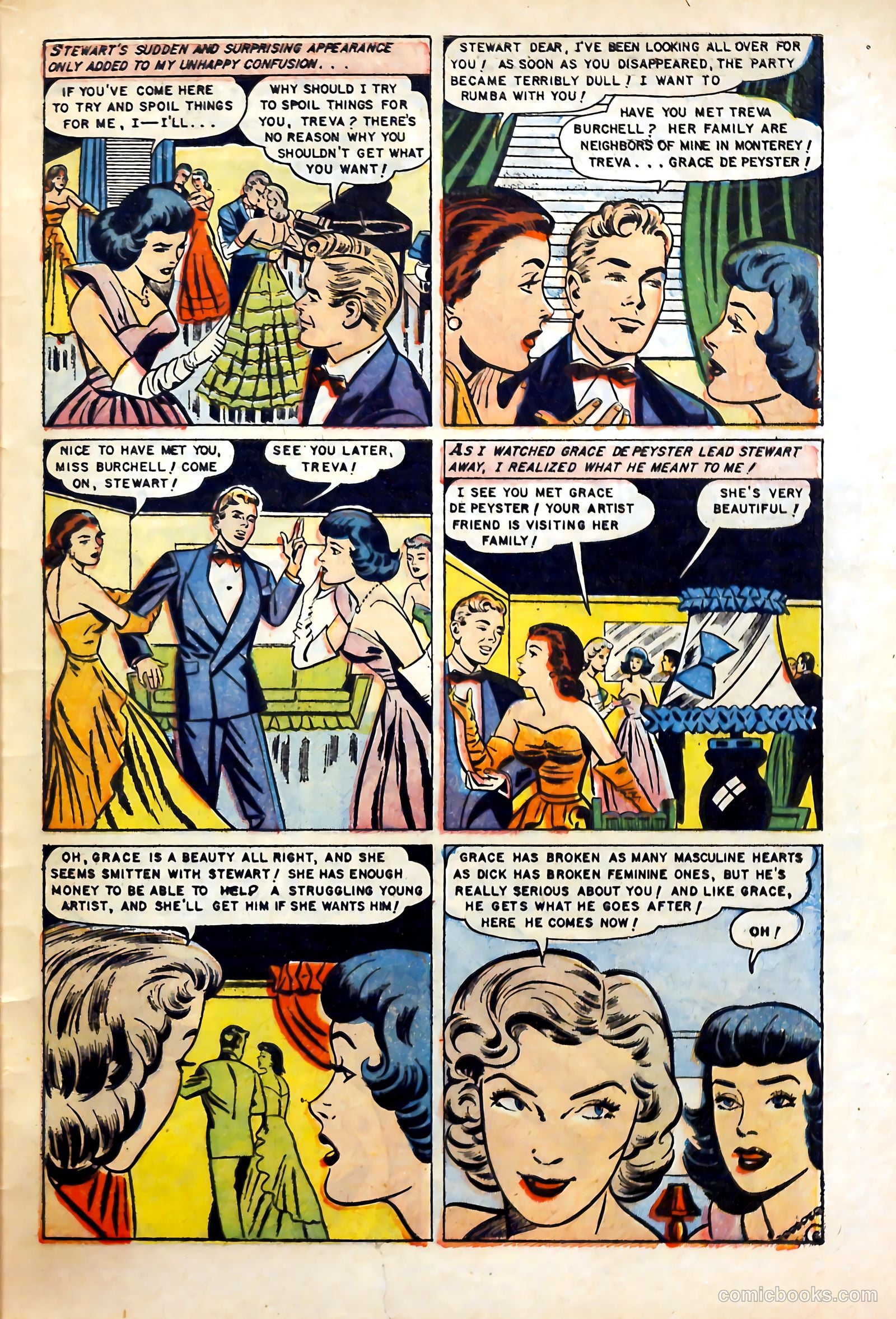 Glamorous Romances #87 (1956) — page 33 of 36