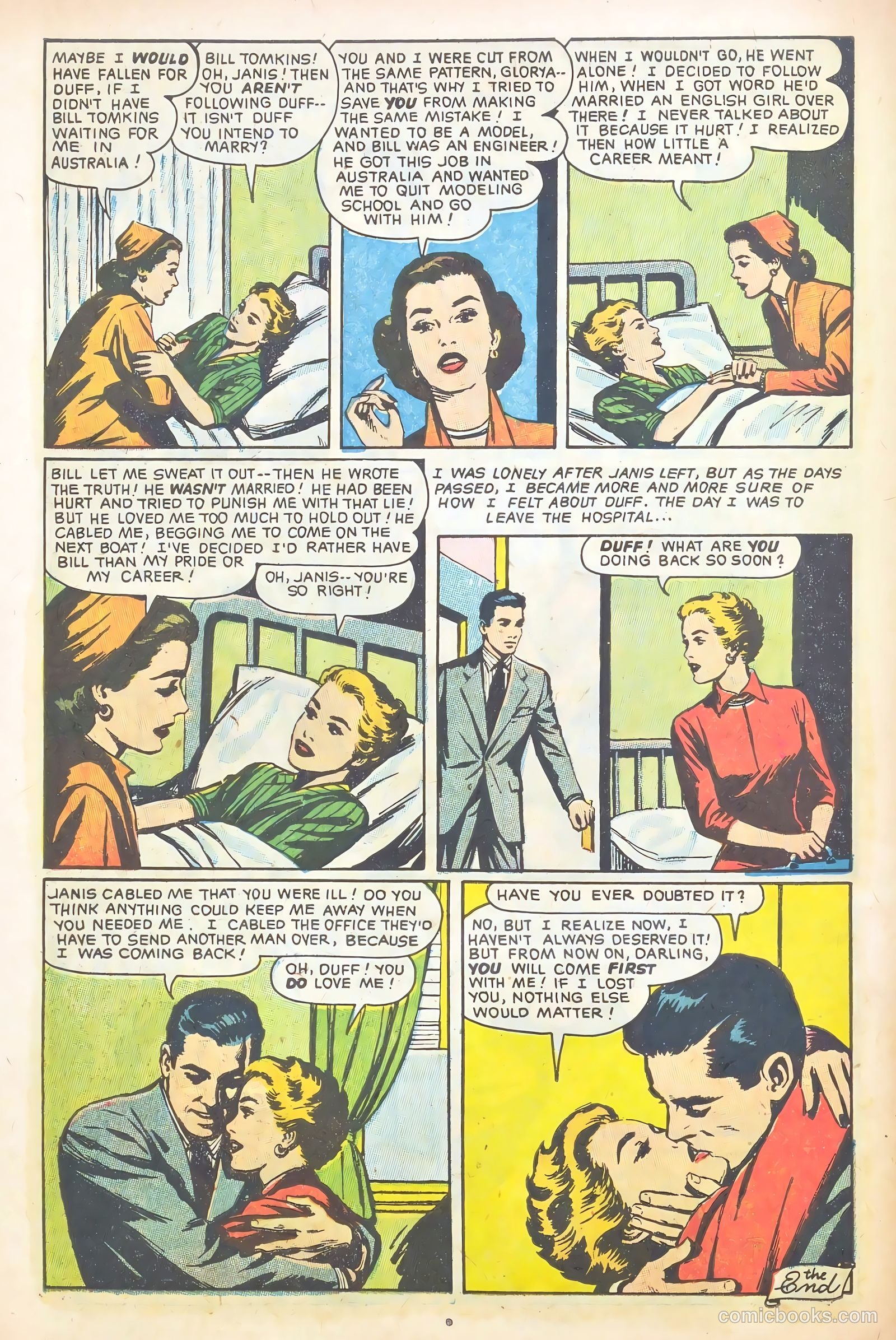 Glamorous Romances #88 (1956) — page 10 of 37