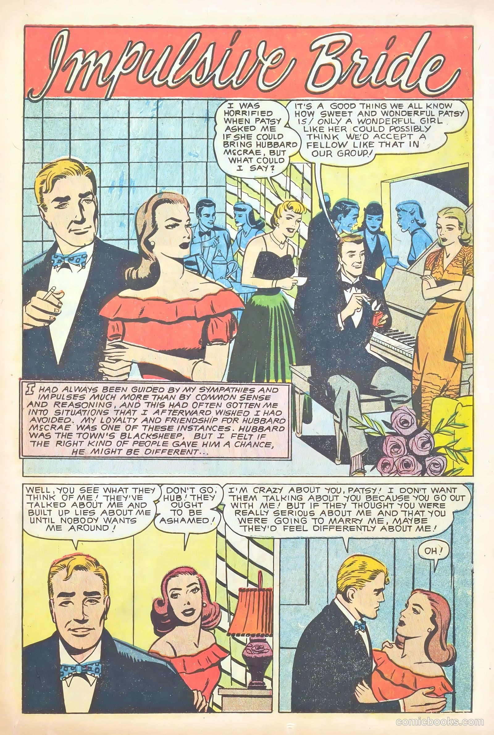 Glamorous Romances #88 (1956) — page 11 of 37