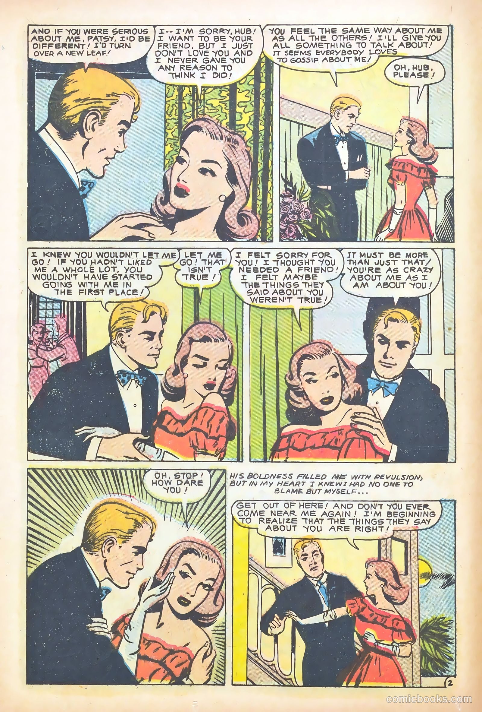 Glamorous Romances #88 (1956) — page 12 of 37