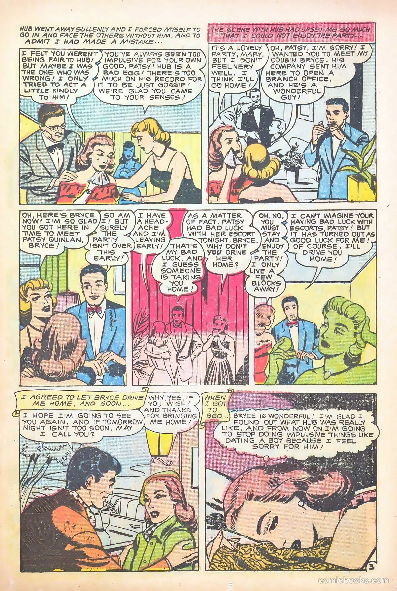 Glamorous Romances #88 (1956) — page 13 of 37