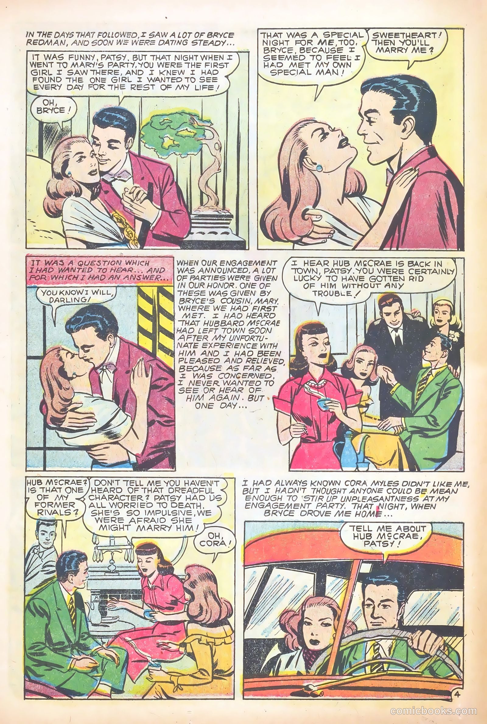 Glamorous Romances #88 (1956) — page 14 of 37