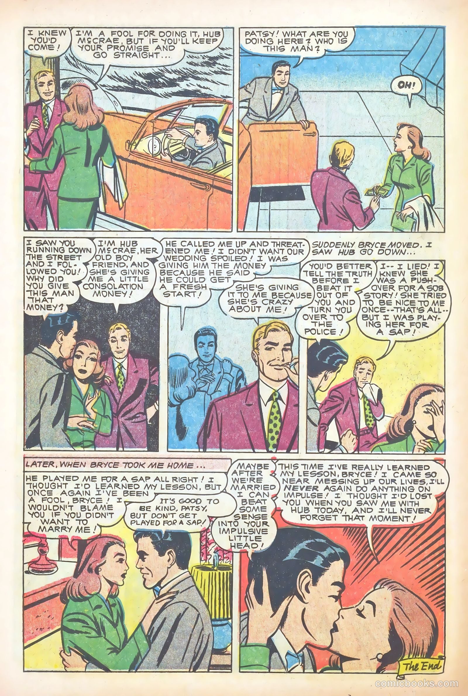 Glamorous Romances #88 (1956) — page 18 of 37