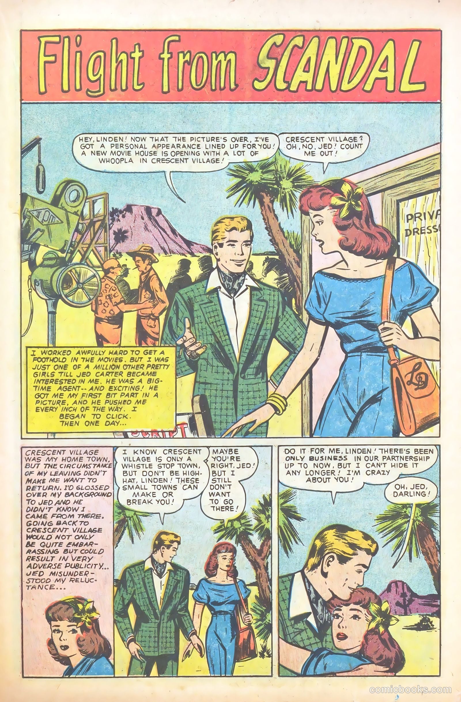 Glamorous Romances #88 (1956) — page 19 of 37