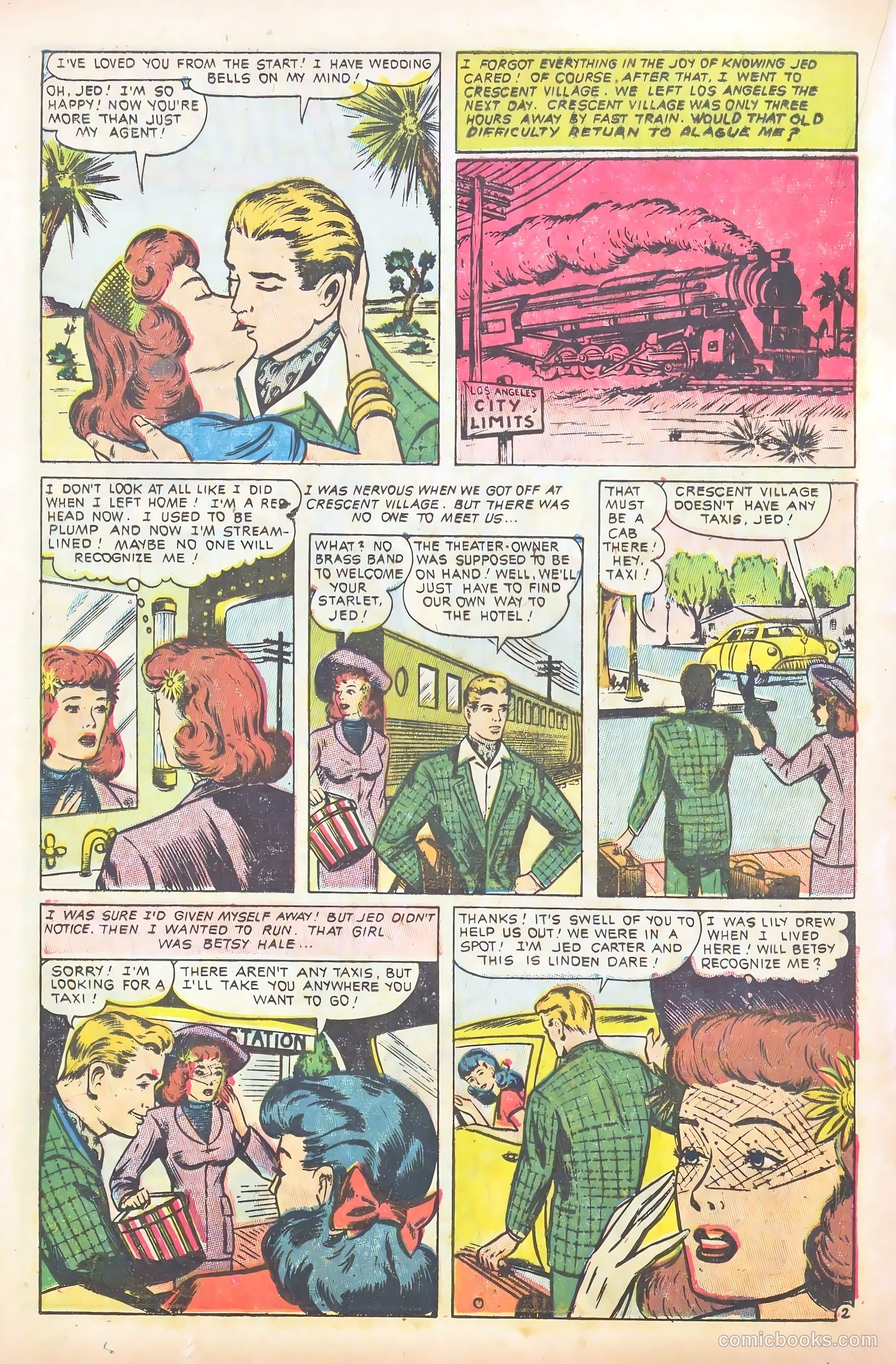 Glamorous Romances #88 (1956) — page 20 of 37