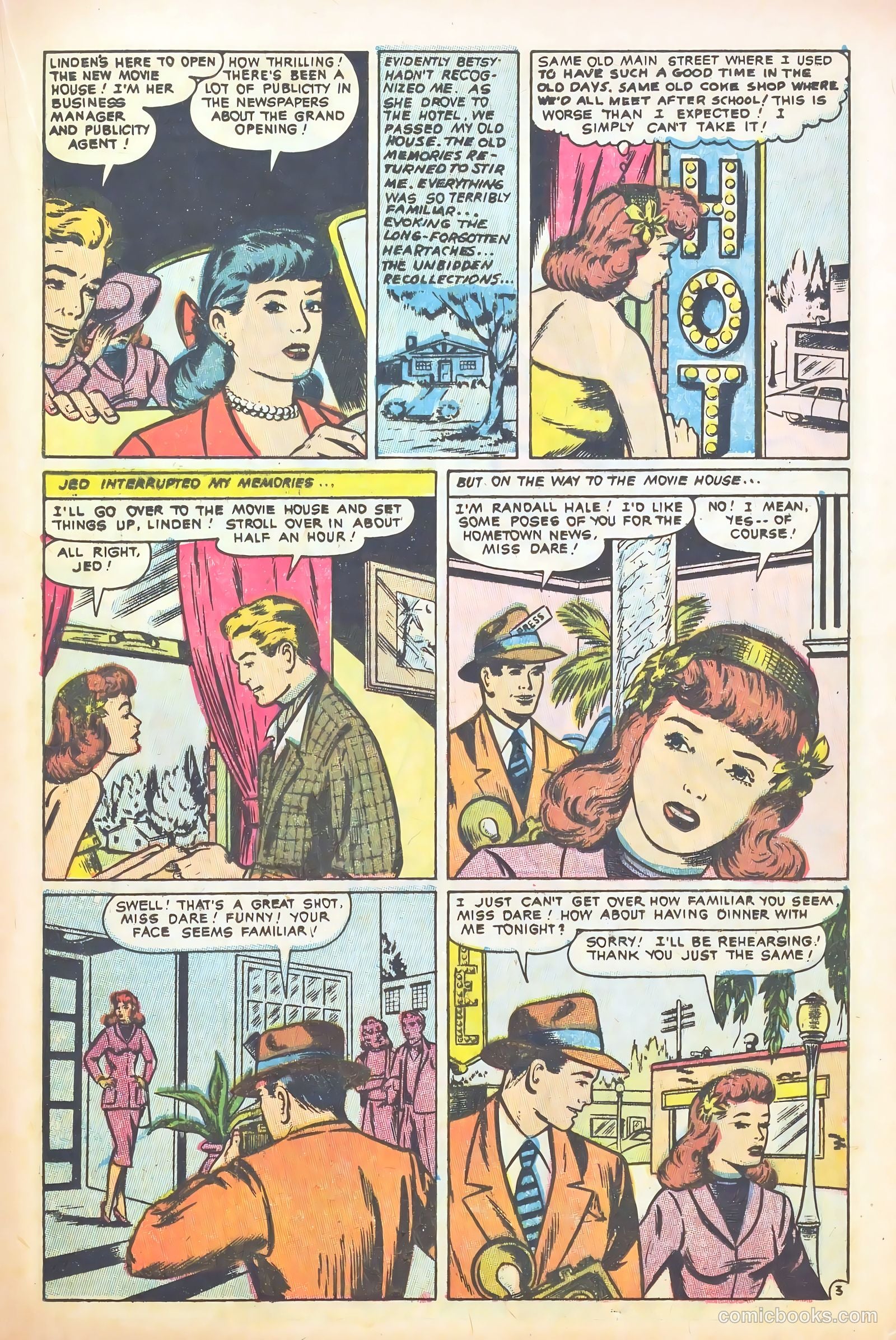 Glamorous Romances #88 (1956) — page 21 of 37