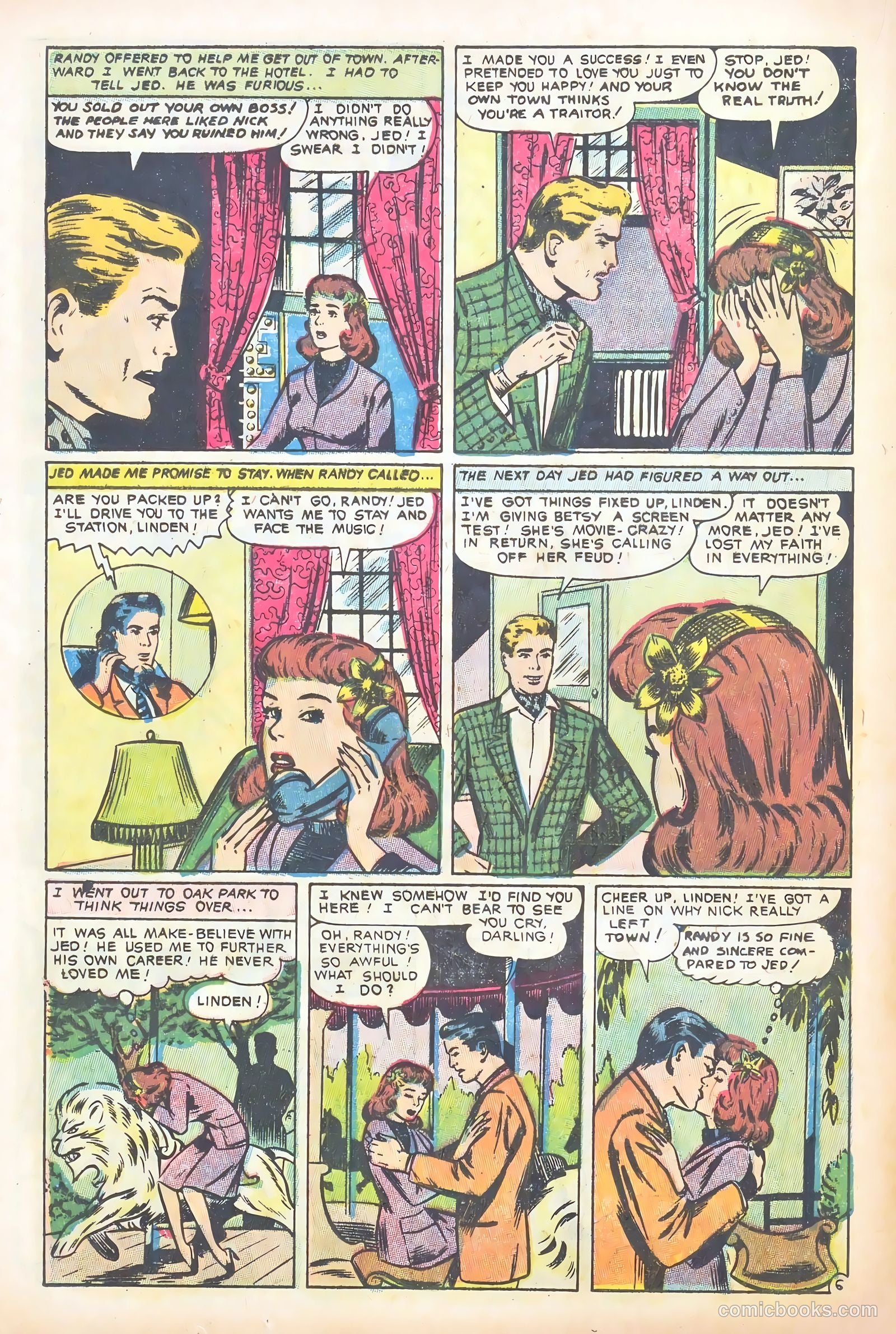 Glamorous Romances #88 (1956) — page 24 of 37