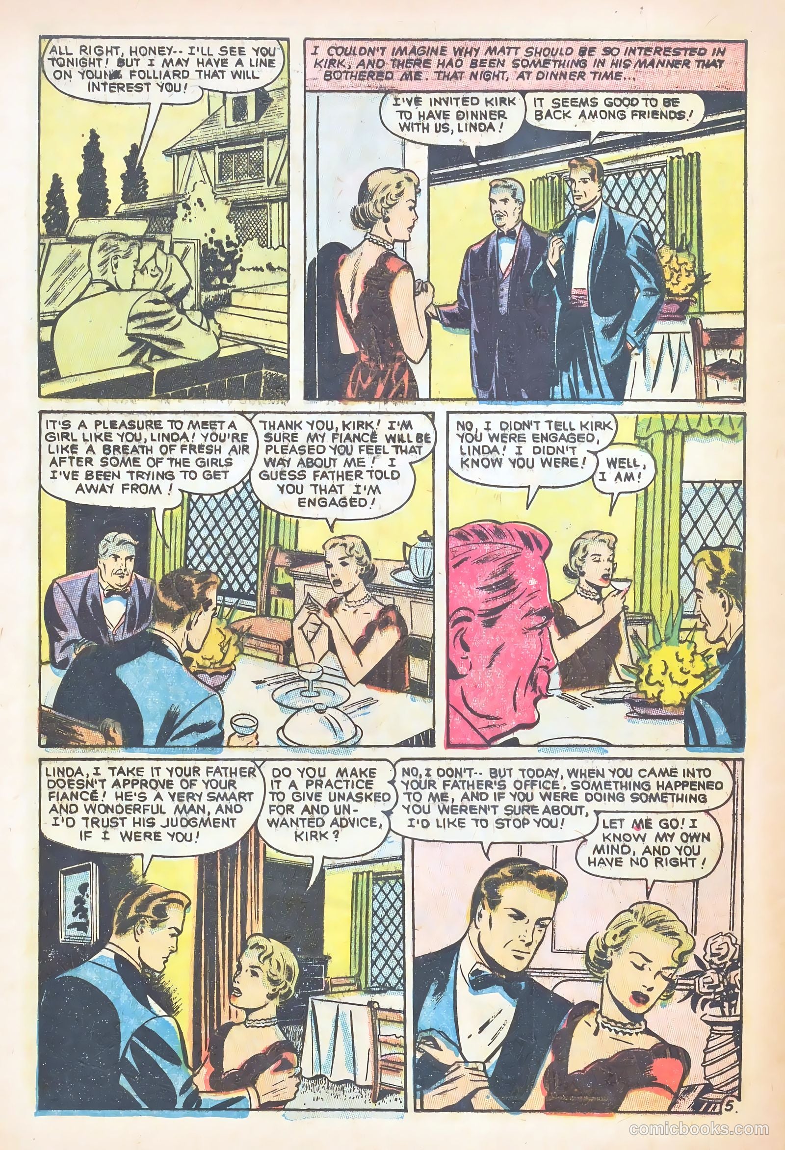 Glamorous Romances #88 (1956) — page 32 of 37