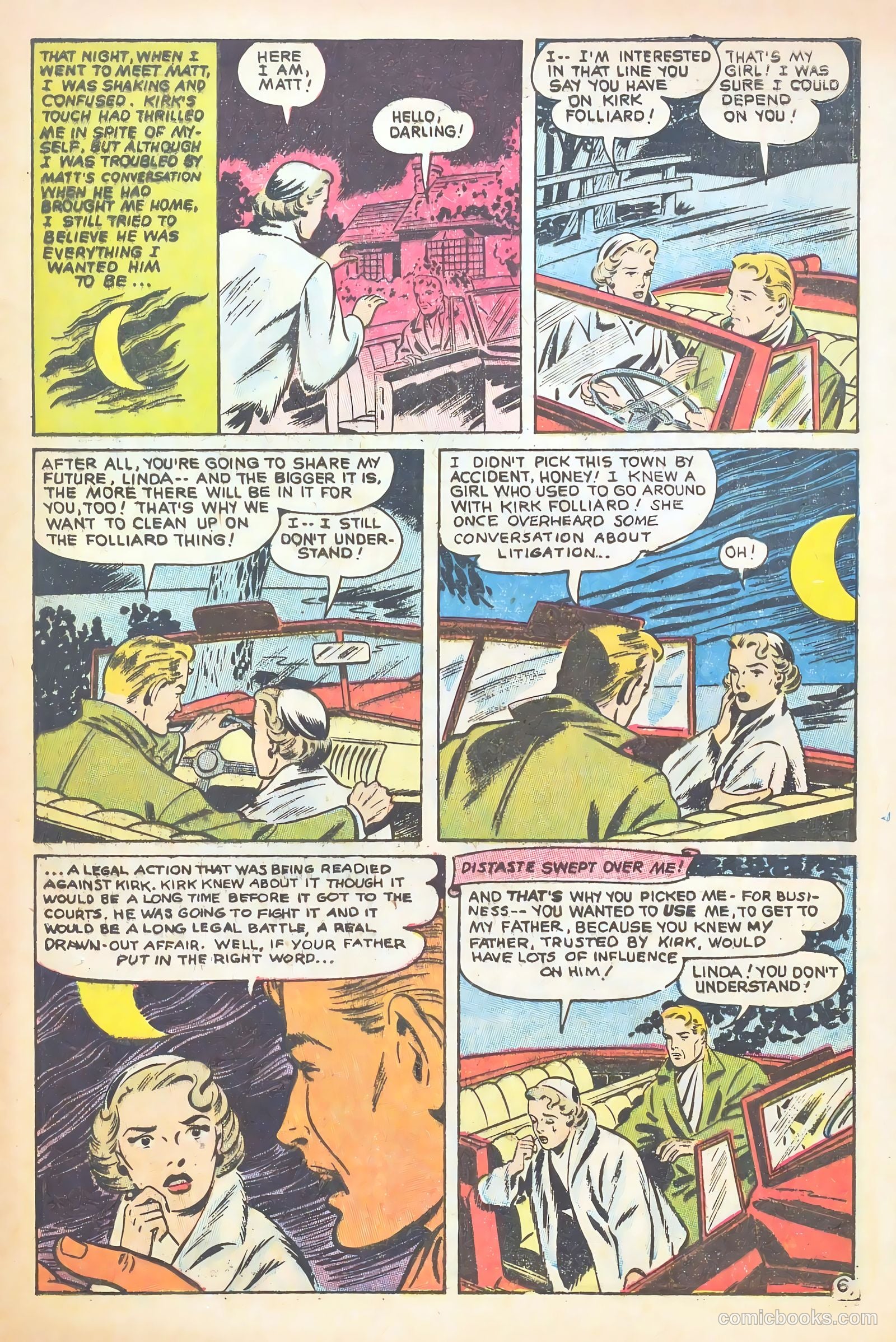 Glamorous Romances #88 (1956) — page 33 of 37