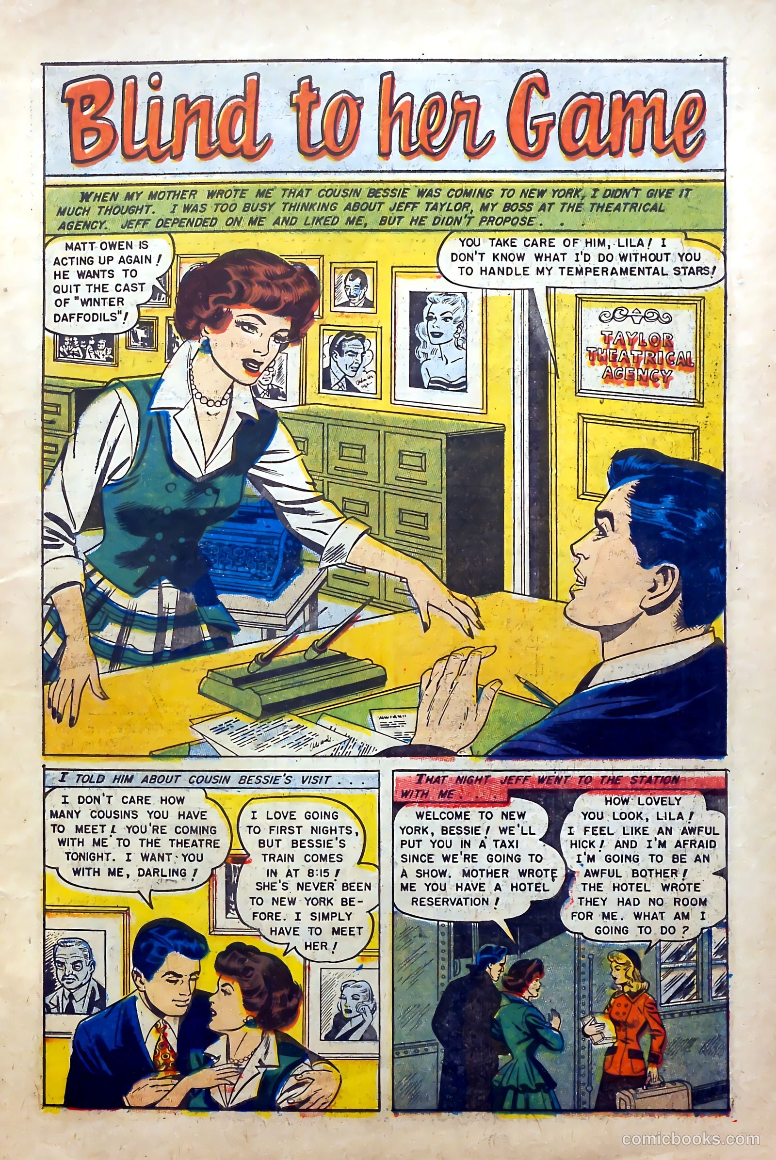 Glamorous Romances #89 (1956) — page 3 of 36