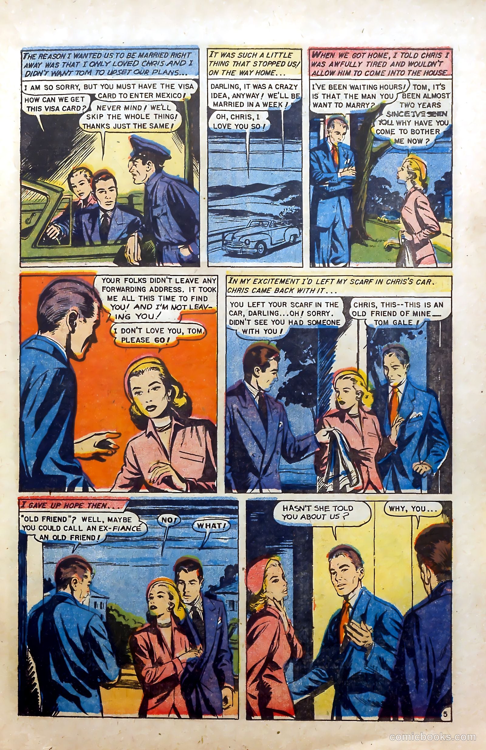 Glamorous Romances #89 (1956) — page 15 of 36