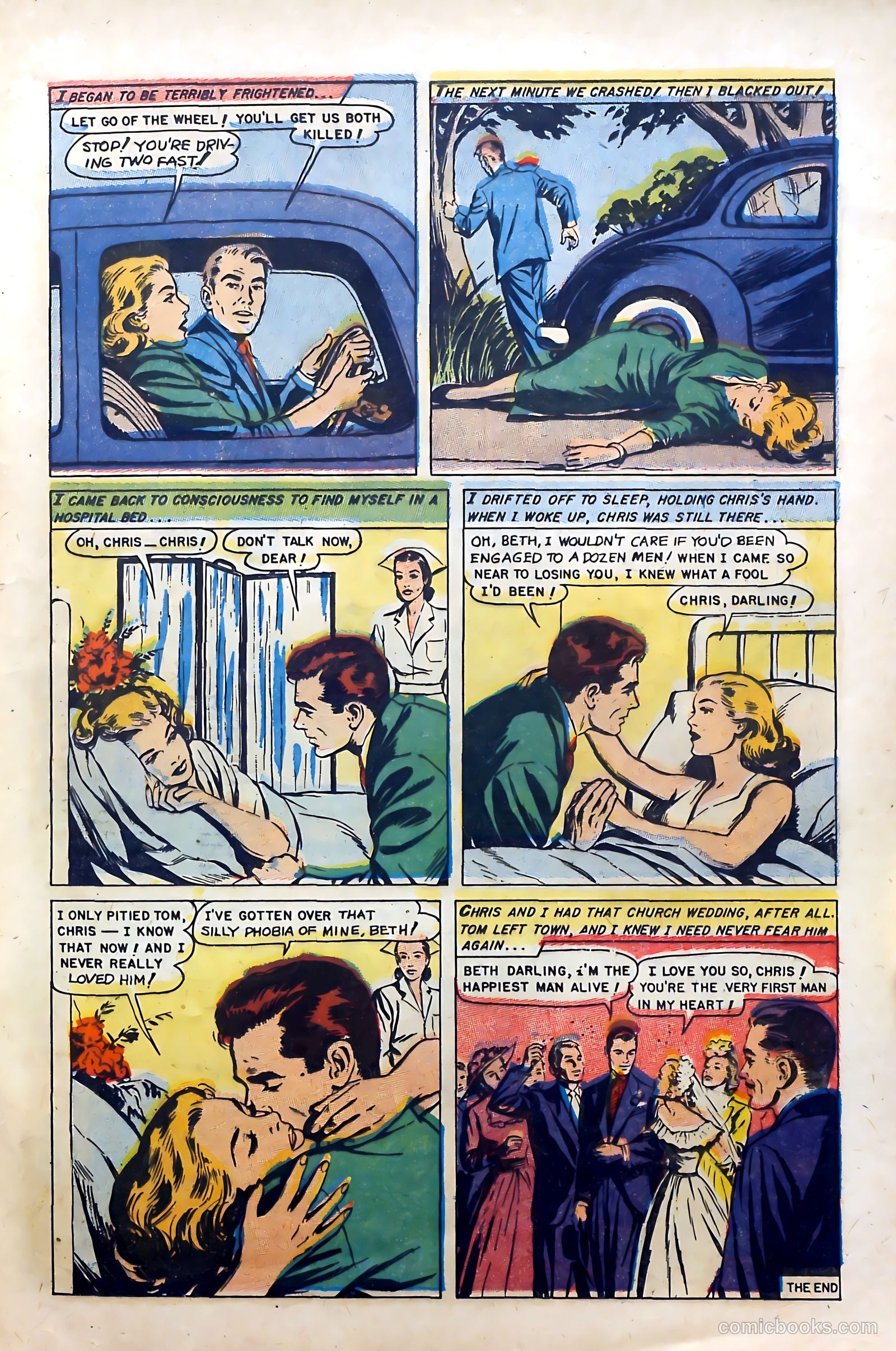 Glamorous Romances #89 (1956) — page 17 of 36
