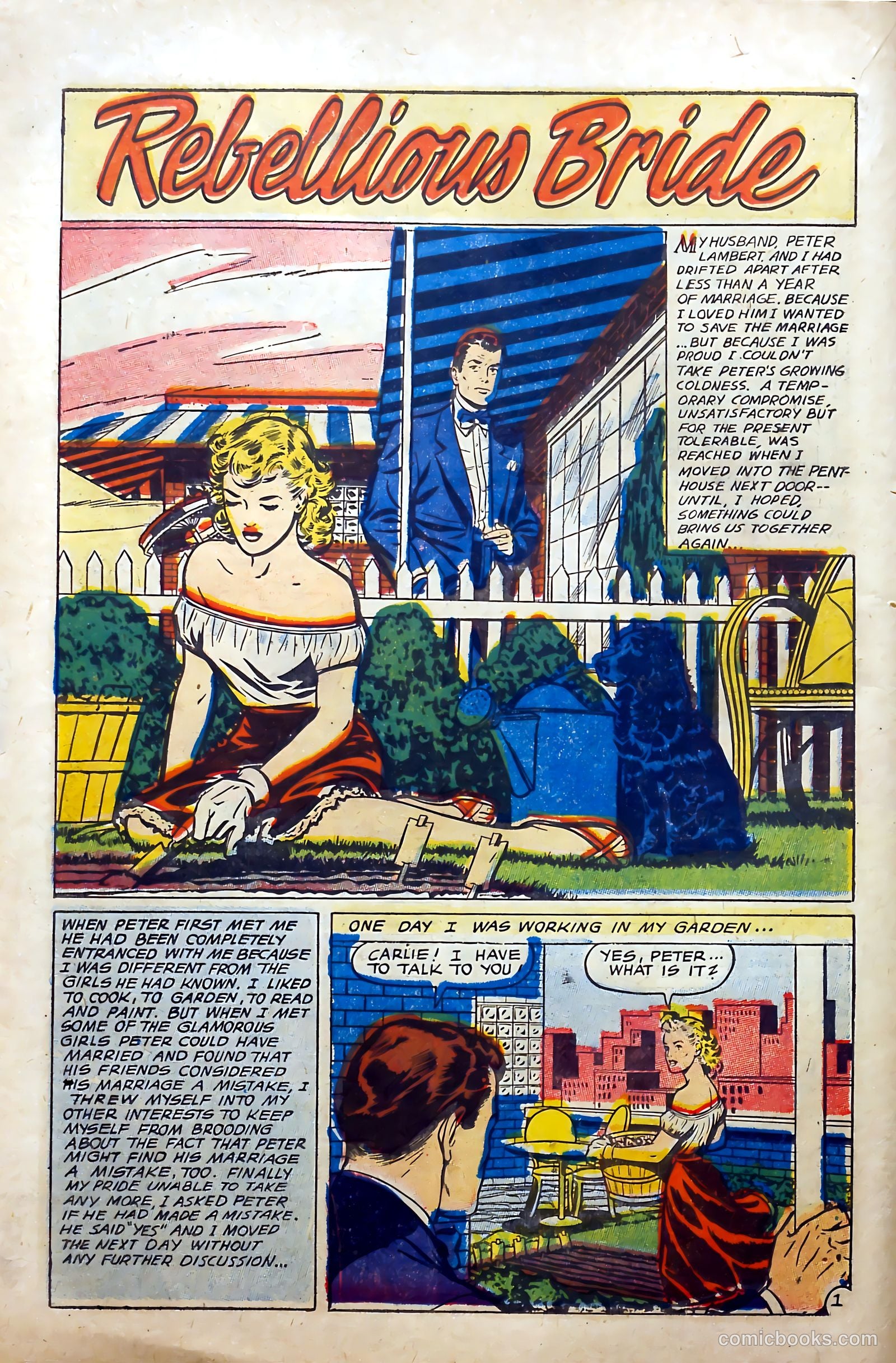 Glamorous Romances #89 (1956) — page 18 of 36
