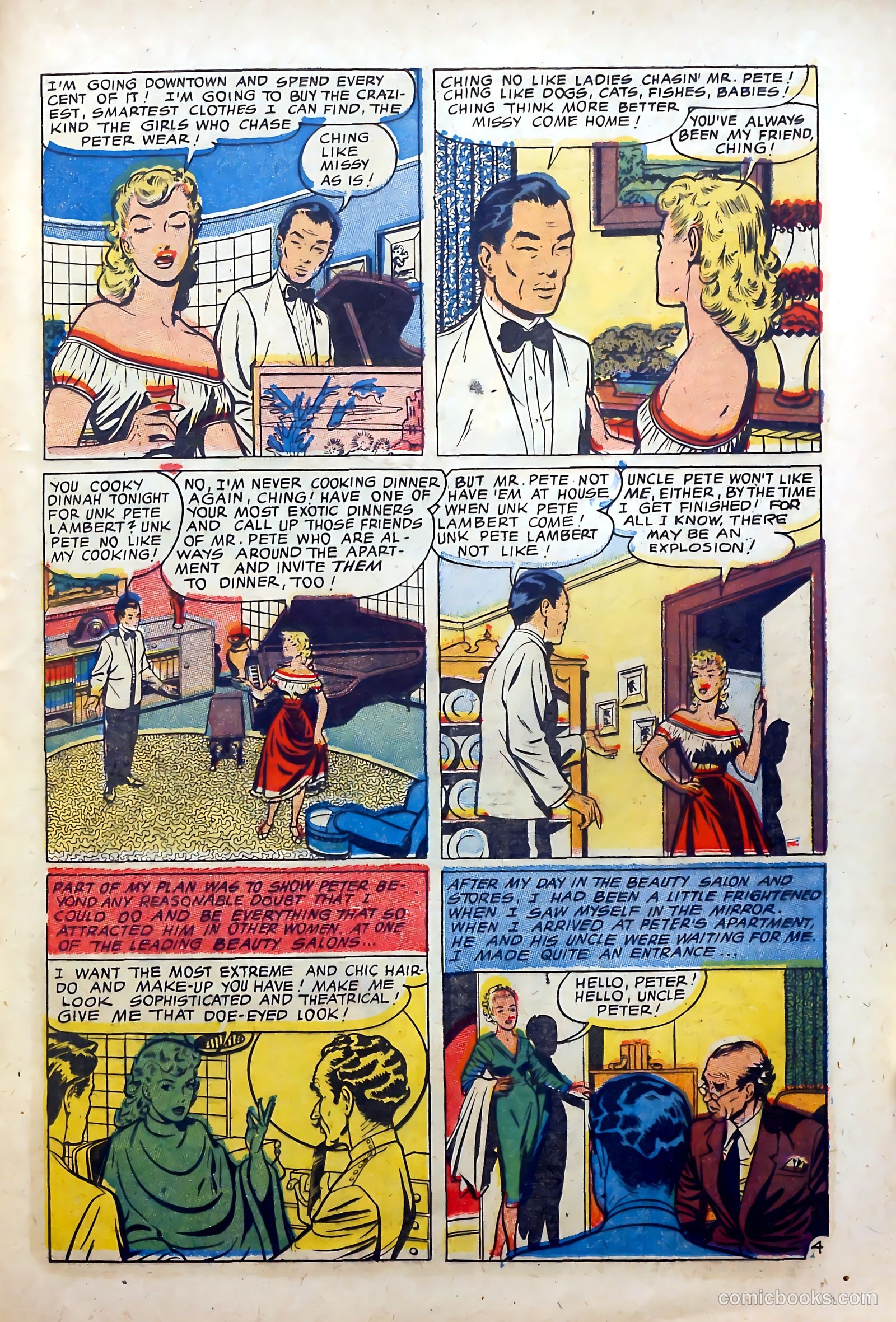 Glamorous Romances #89 (1956) — page 21 of 36