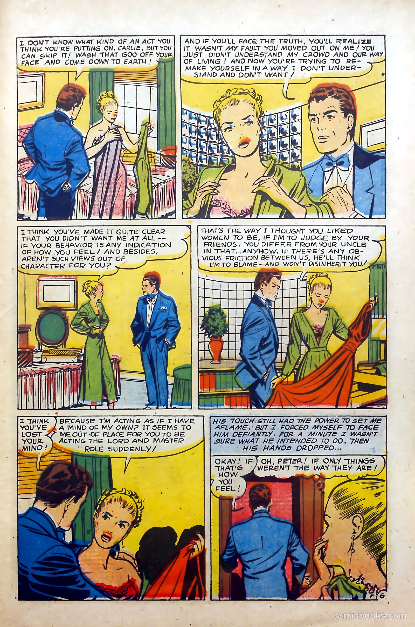 Glamorous Romances #89 (1956) — page 23 of 36