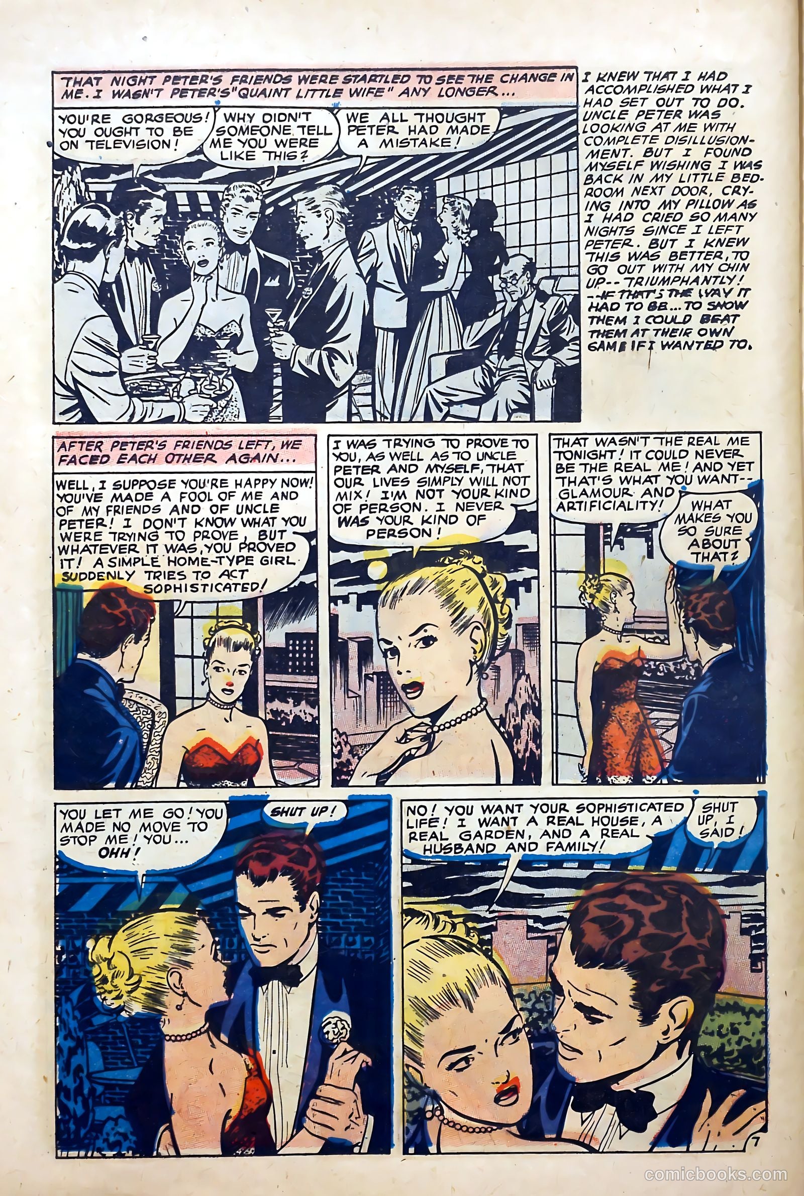 Glamorous Romances #89 (1956) — page 24 of 36