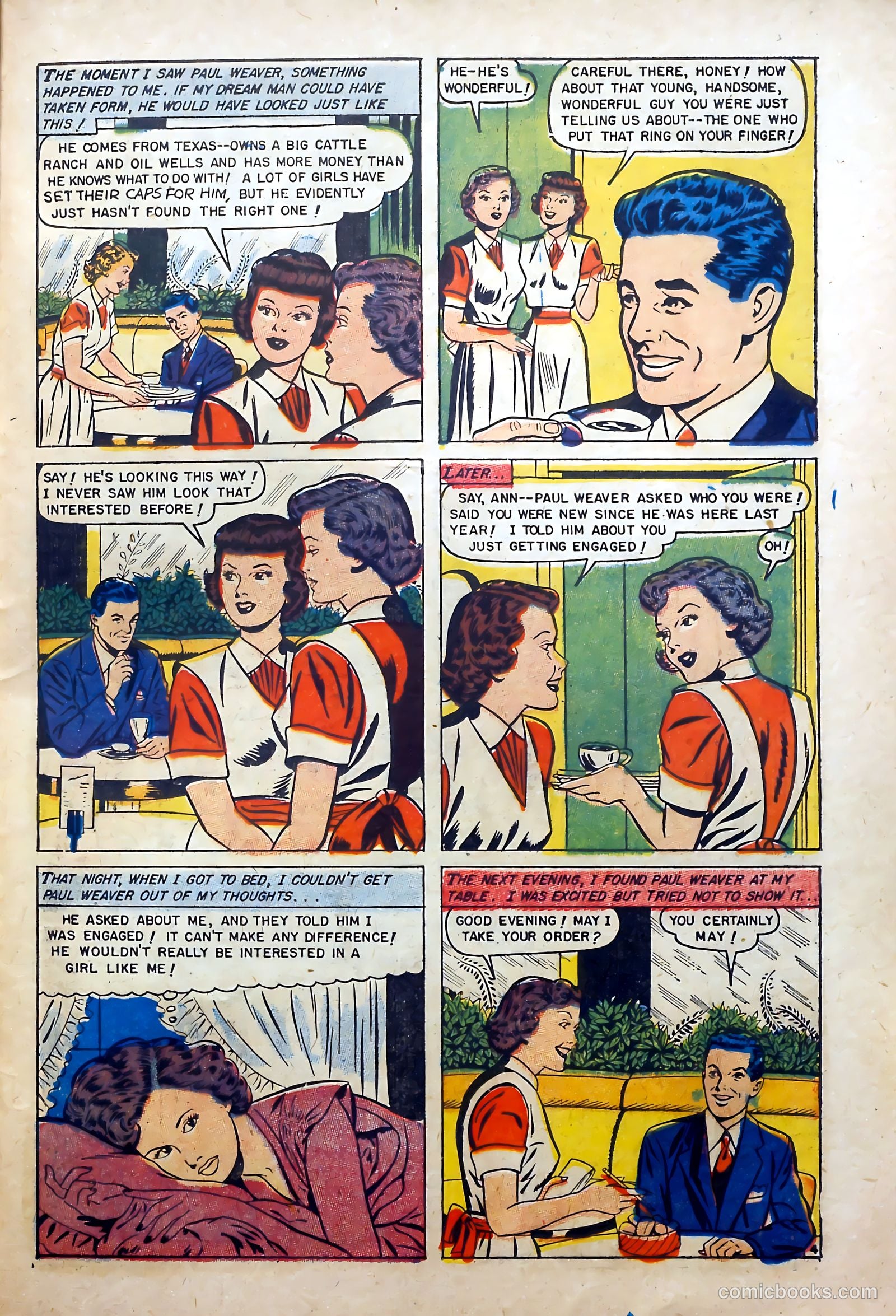 Glamorous Romances #89 (1956) — page 31 of 36