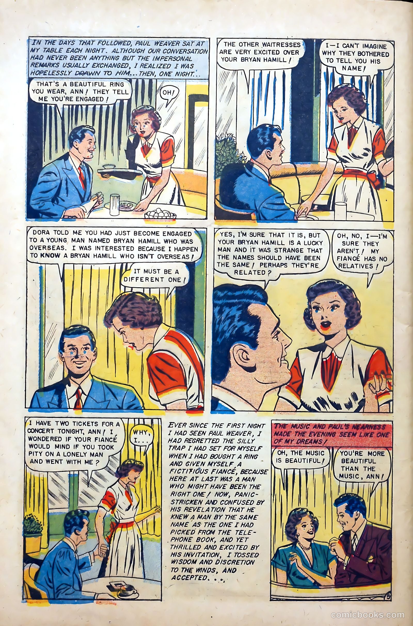 Glamorous Romances #89 (1956) — page 32 of 36
