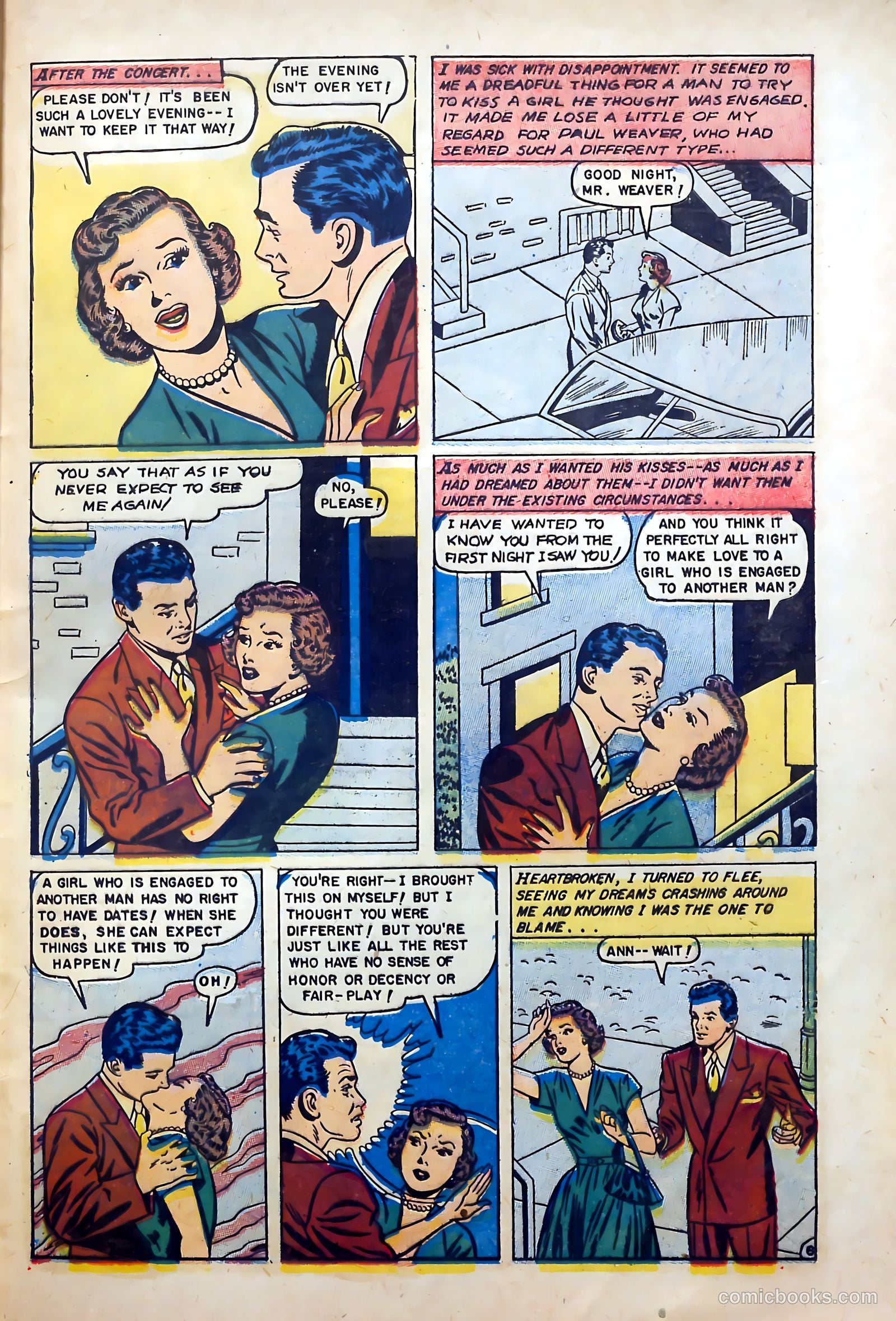 Glamorous Romances #89 (1956) — page 33 of 36