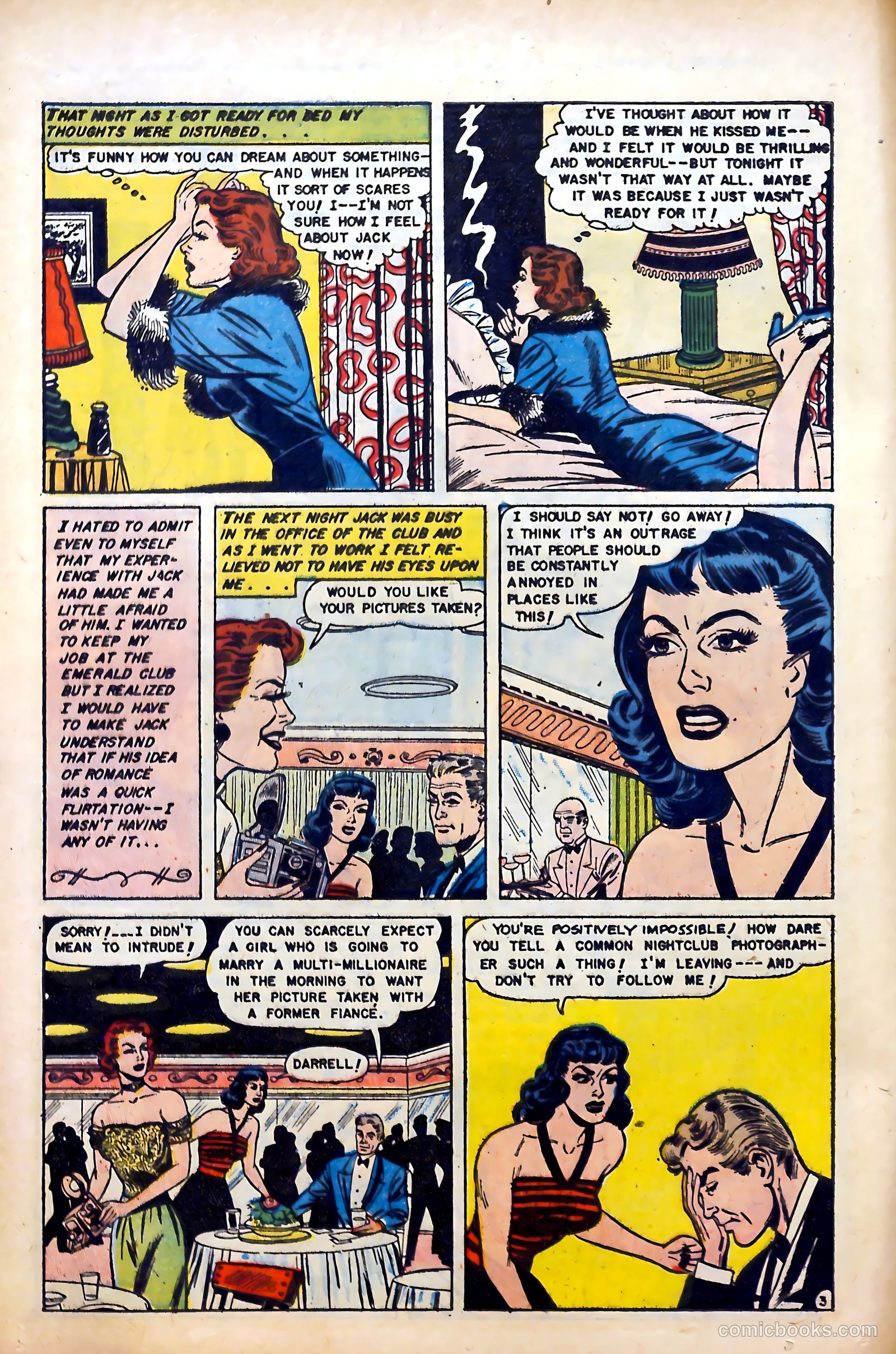 Glamorous Romances #90 (1956) — page 12 of 36
