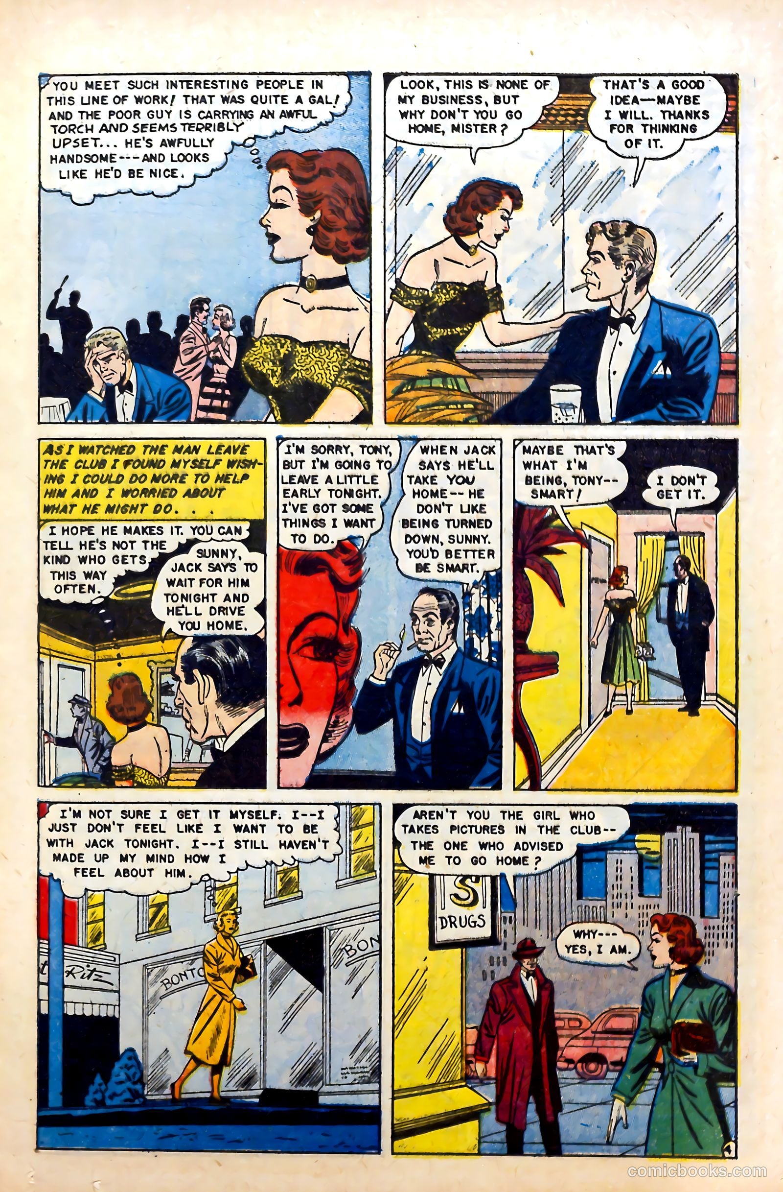 Glamorous Romances #90 (1956) — page 13 of 36