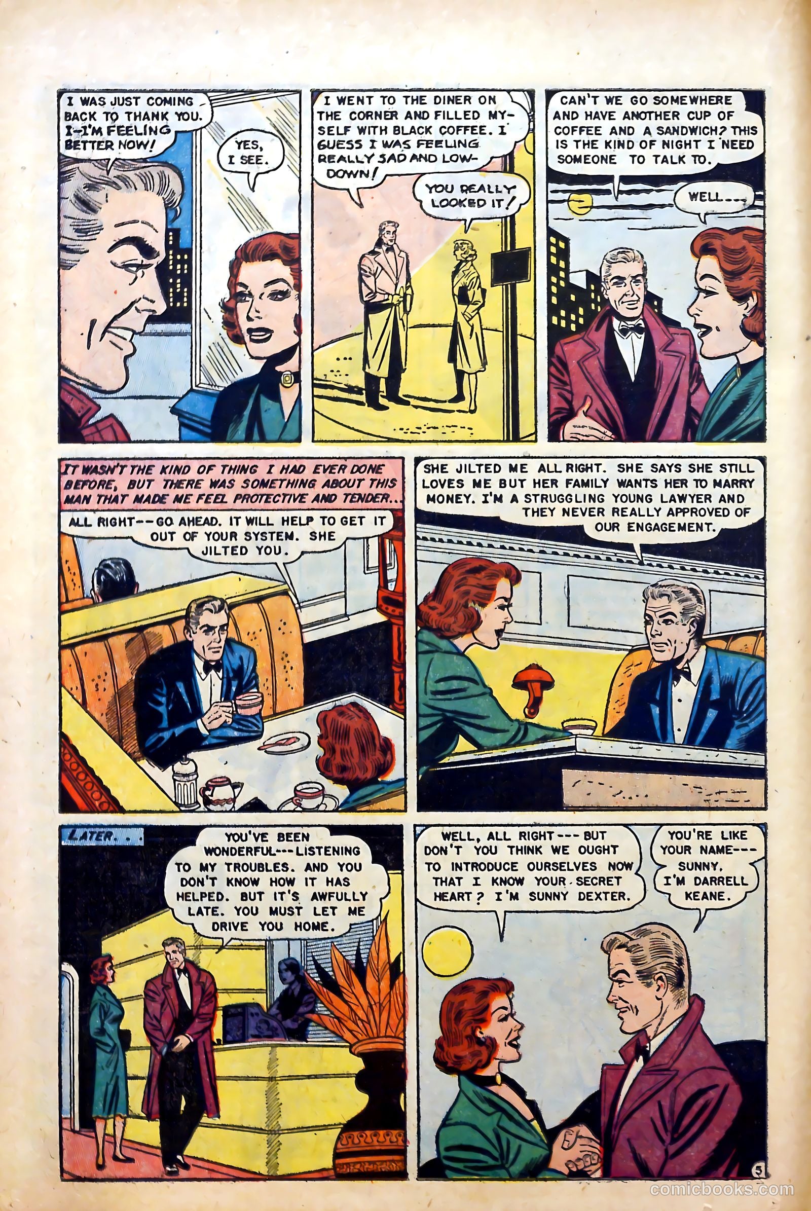 Glamorous Romances #90 (1956) — page 14 of 36