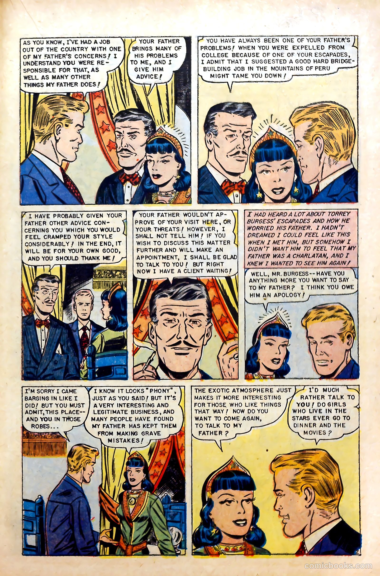 Glamorous Romances #90 (1956) — page 19 of 36