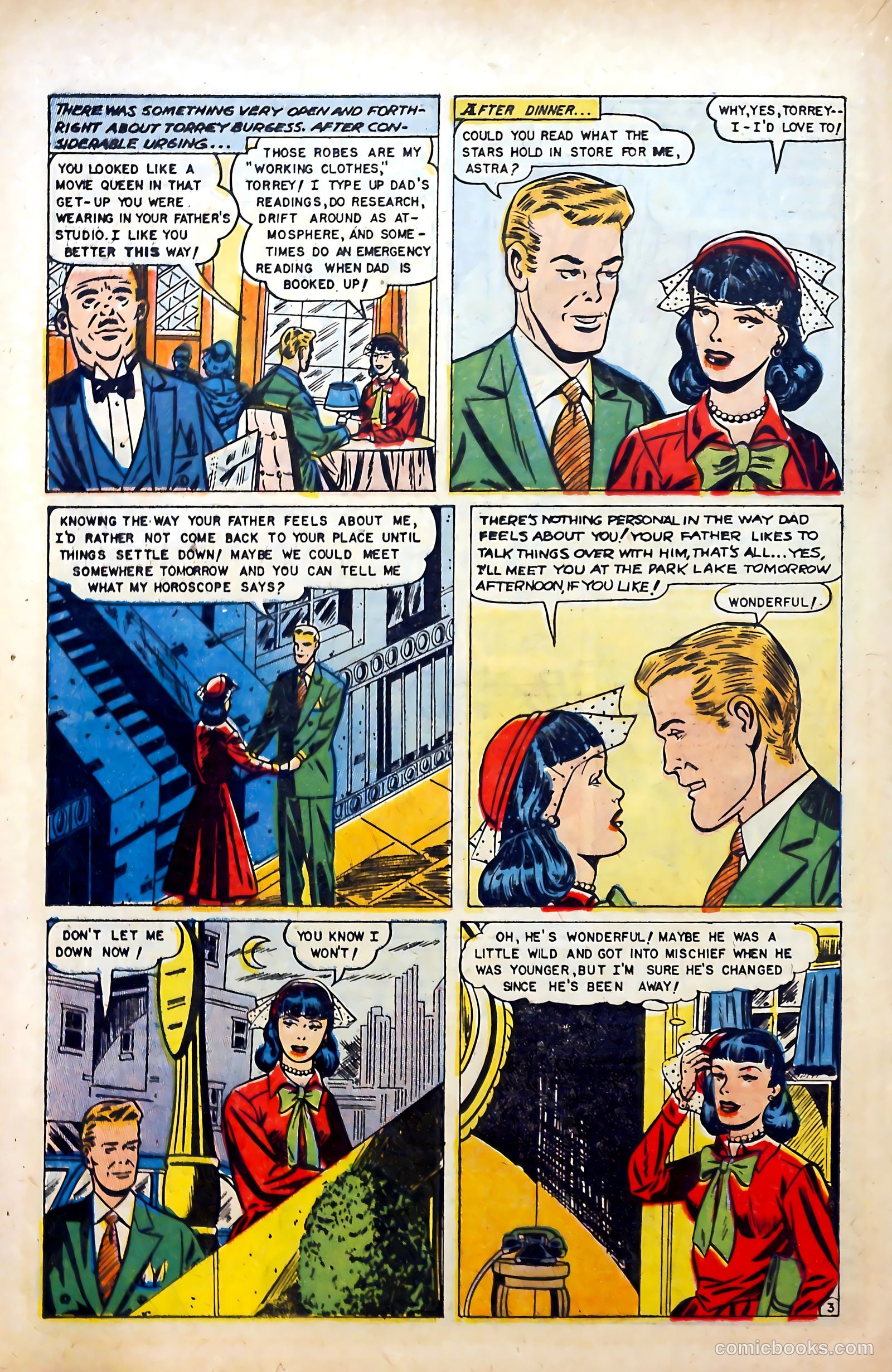 Glamorous Romances #90 (1956) — page 20 of 36