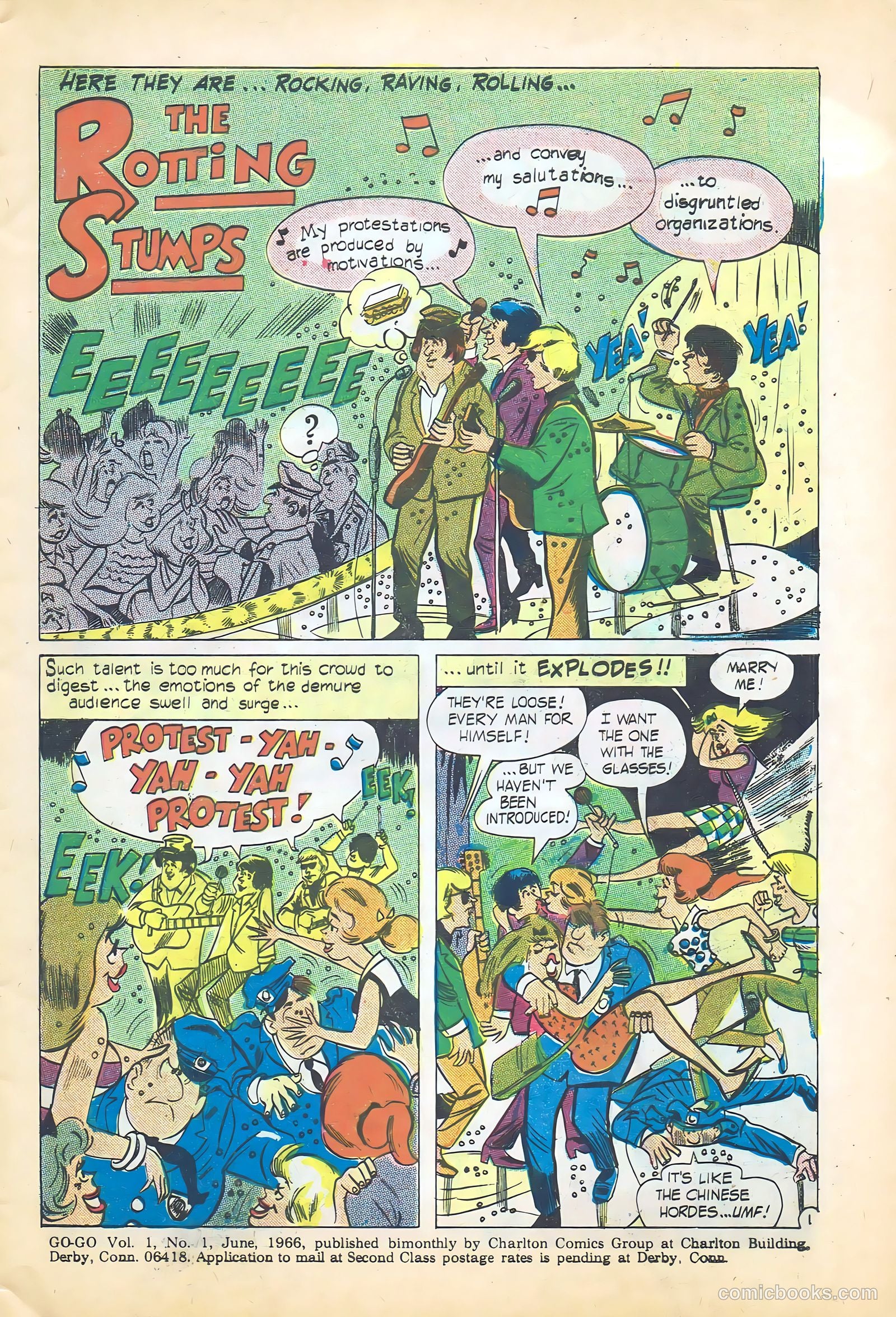 Go-Go #1 (1966) — page 3 of 35