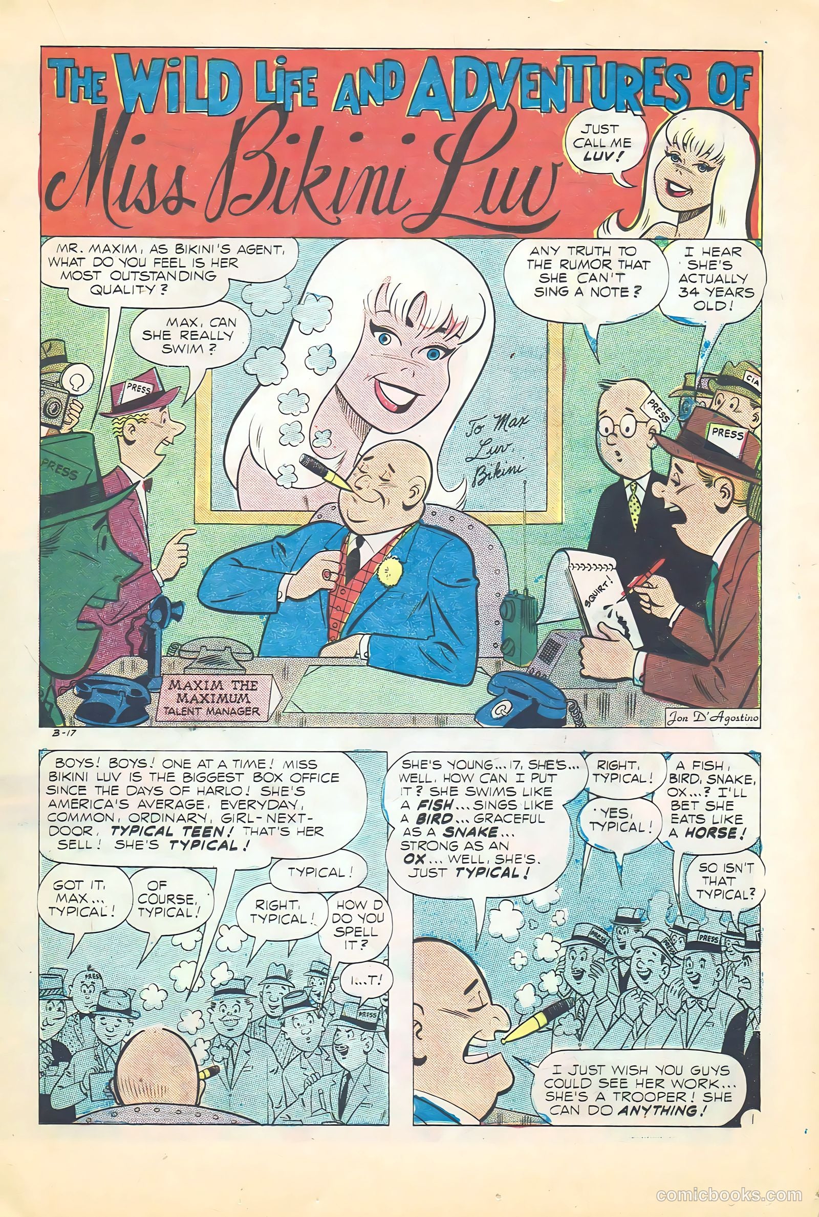 Go-Go #1 (1966) — page 17 of 35