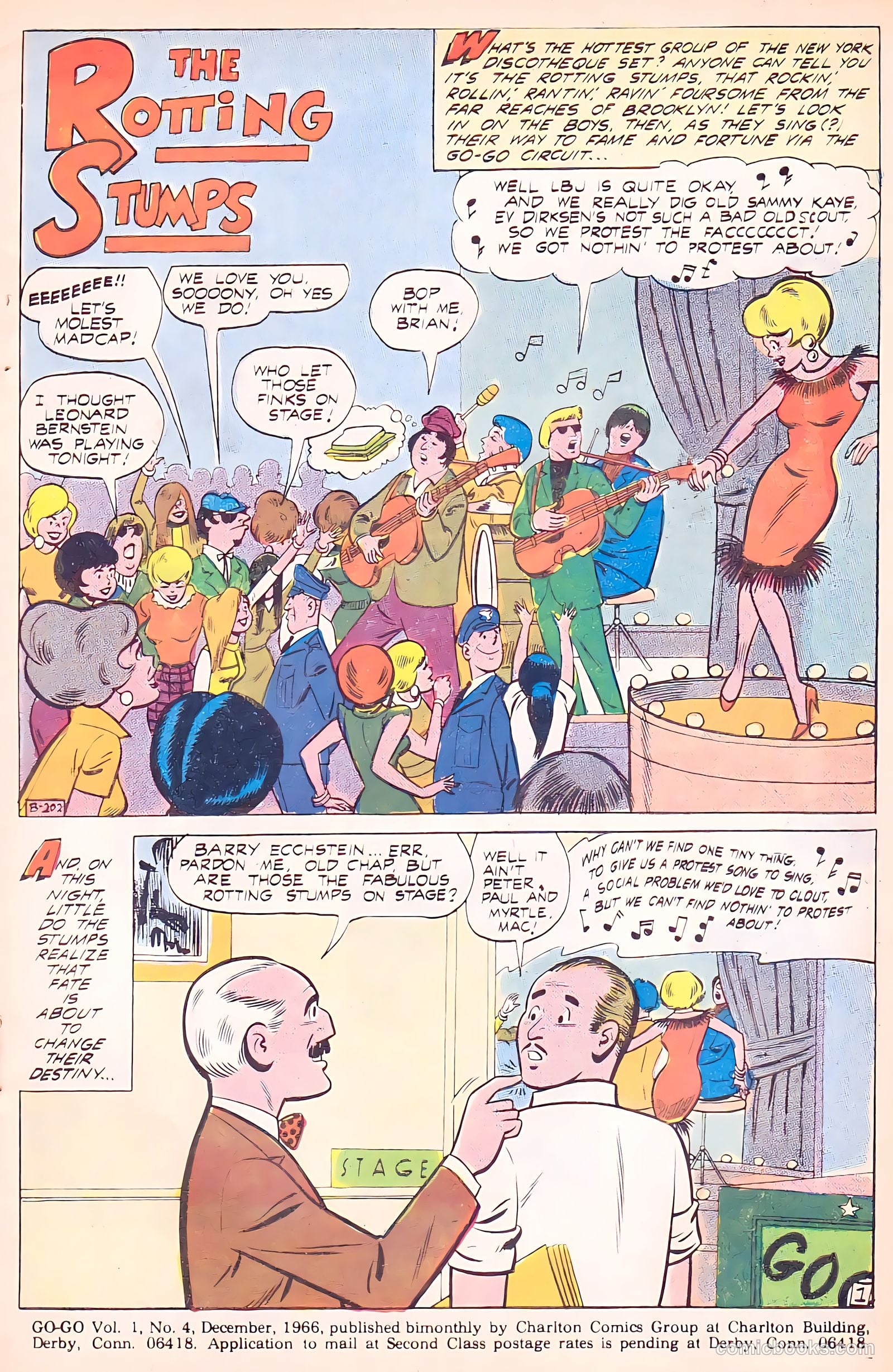 Go-Go #4 (1966) — page 3 of 36