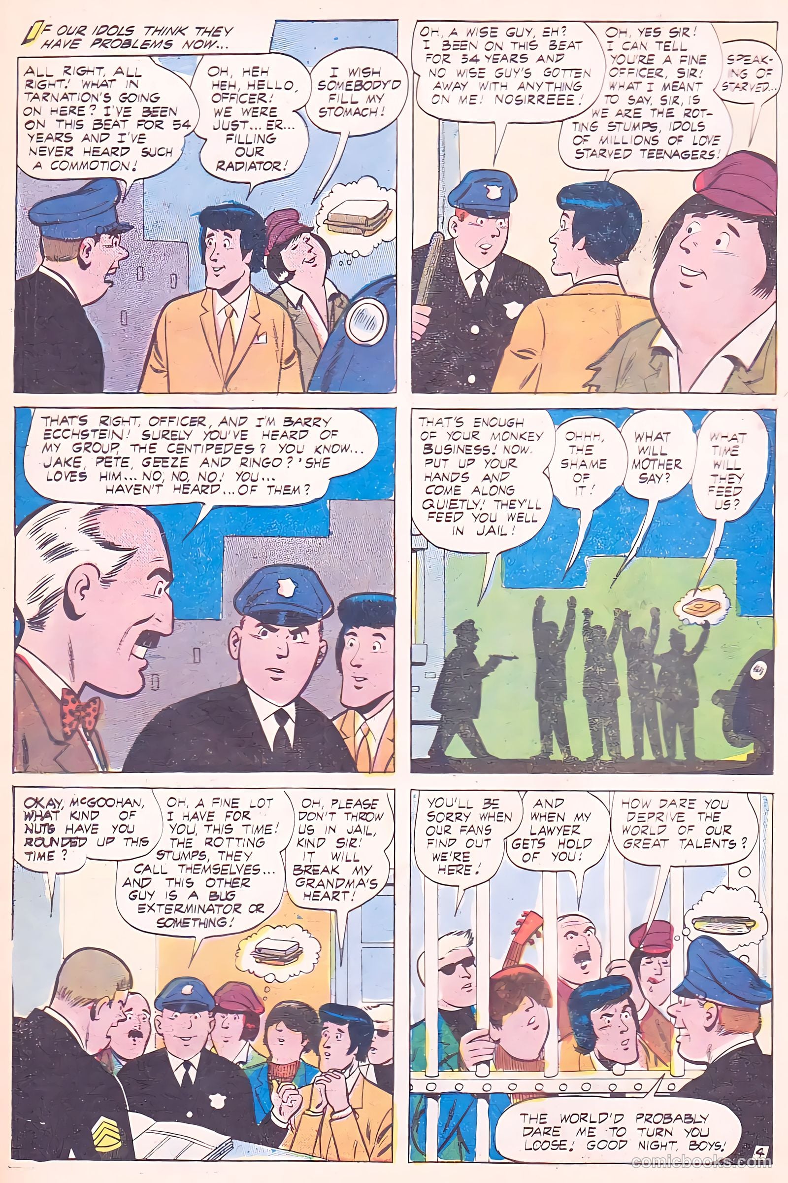 Go-Go #4 (1966) — page 6 of 36