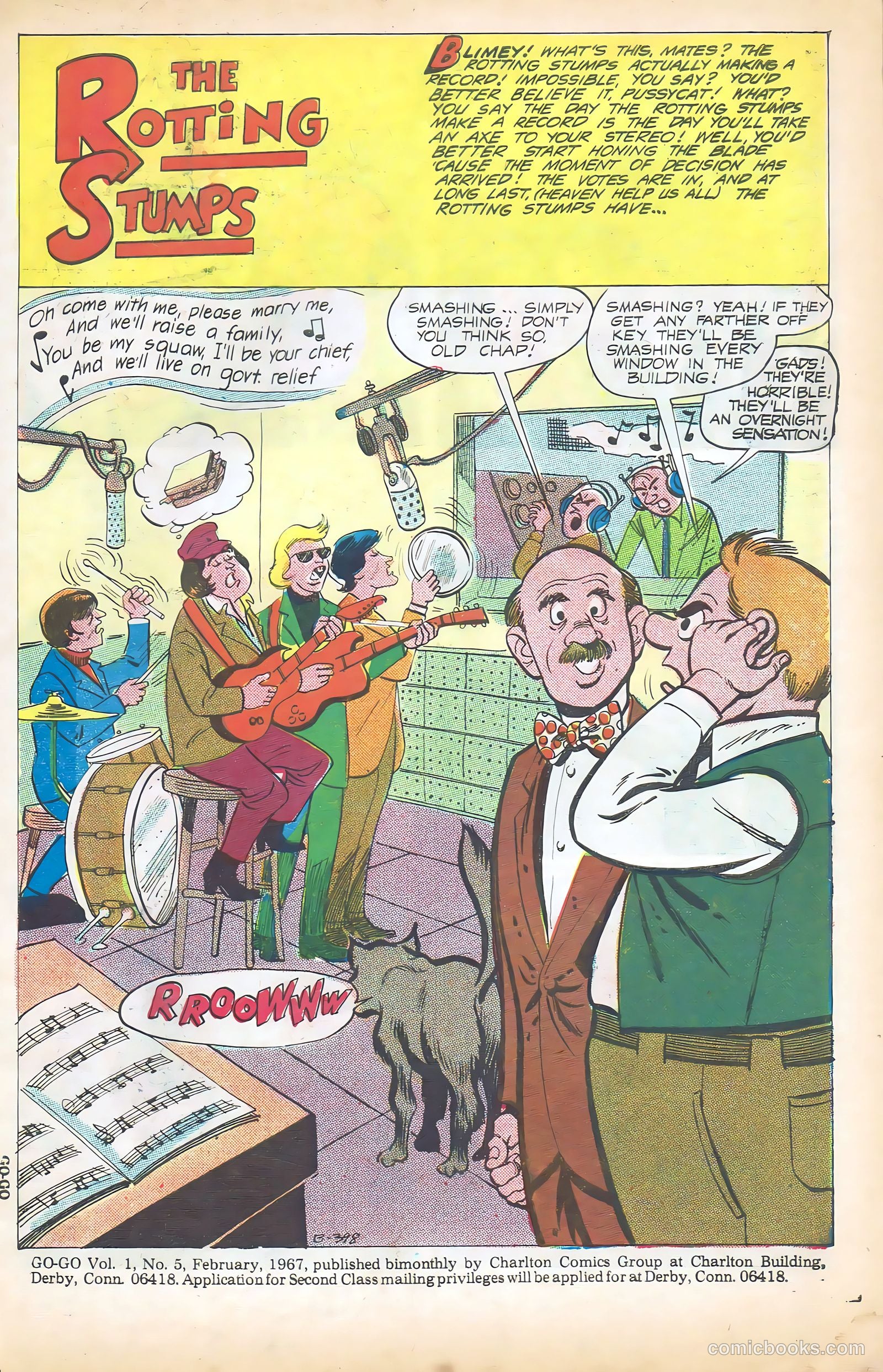 Go-Go #5 (1967) — page 3 of 36