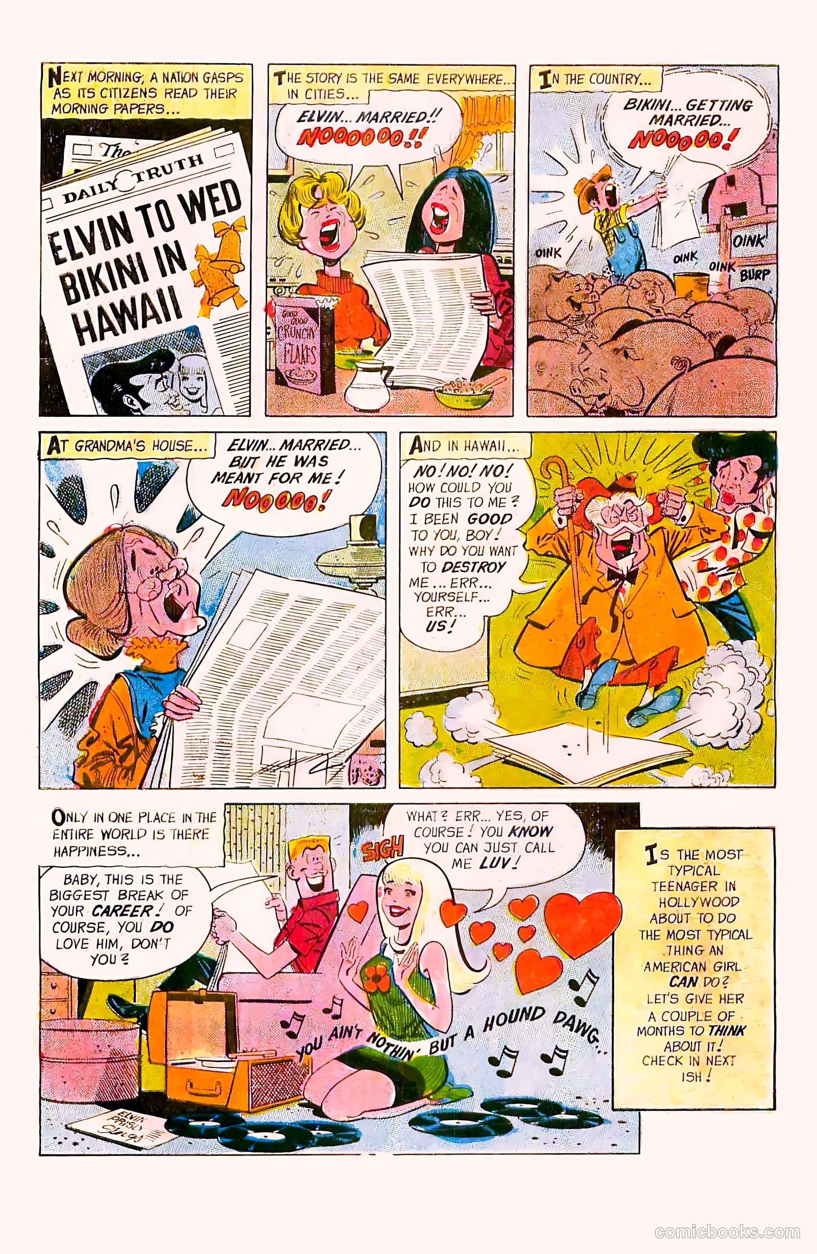 Go-Go #6 (1967) — page 34 of 36