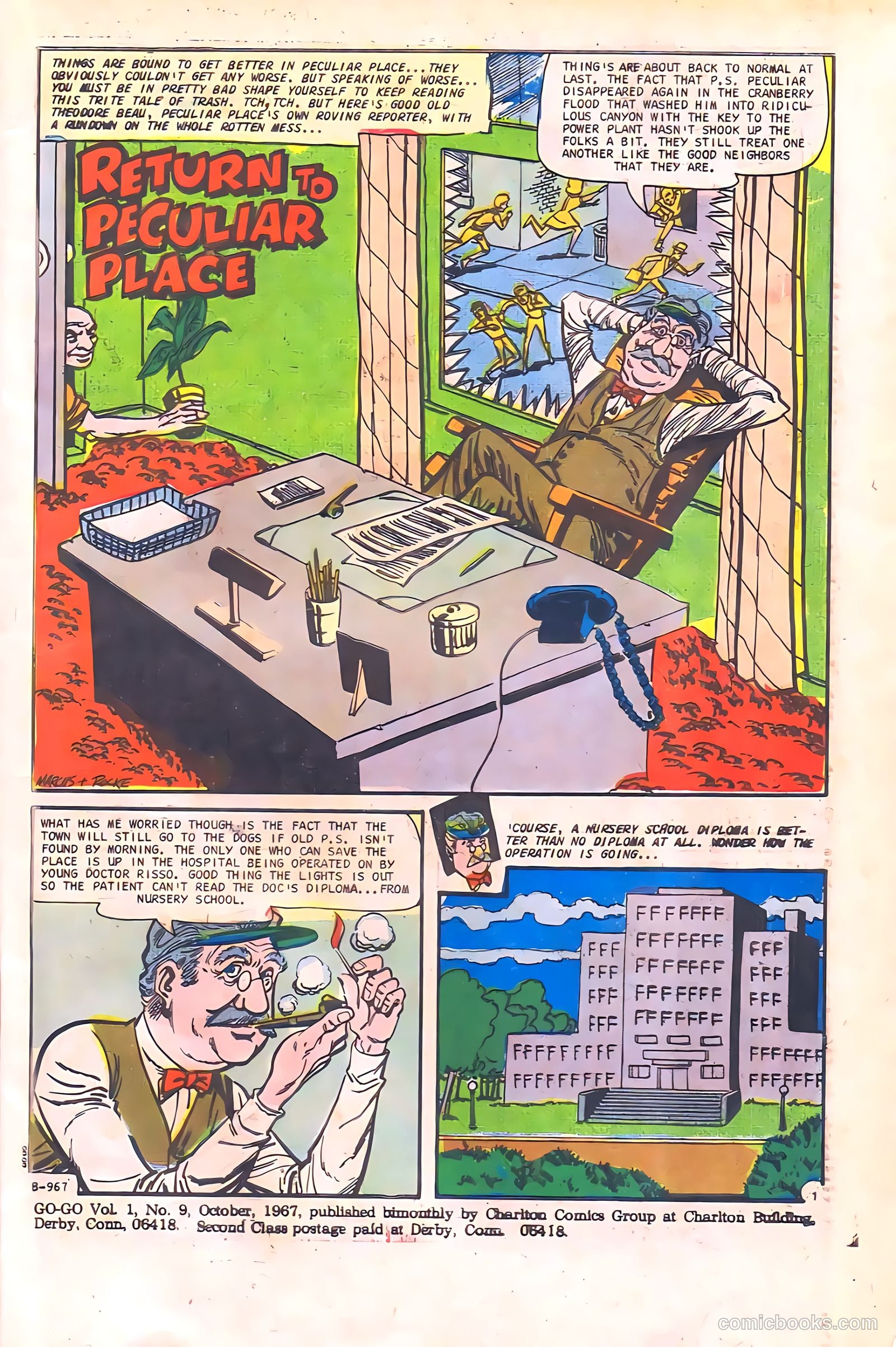 Go-Go #9 (1967) — page 3 of 36