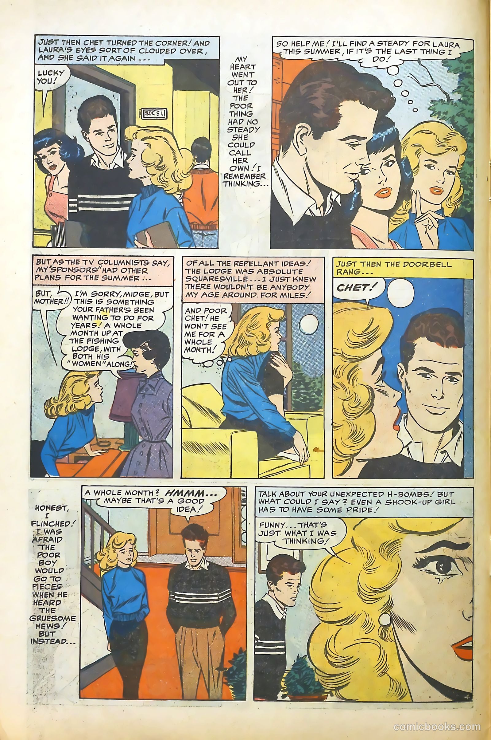 Going Steady #1 (1960) — page 6 of 33