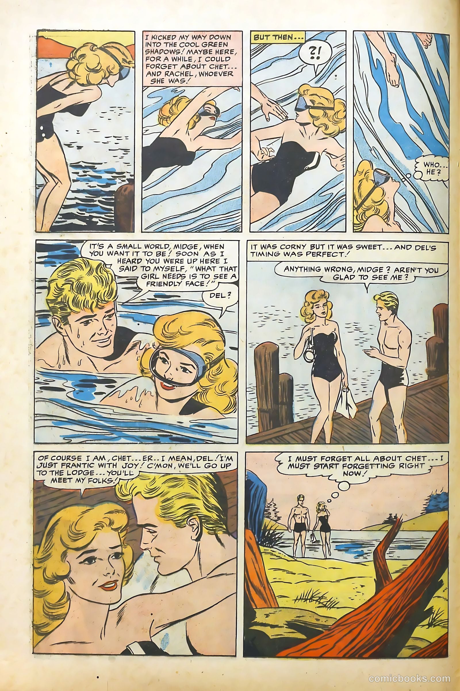 Going Steady #1 (1960) — page 8 of 33