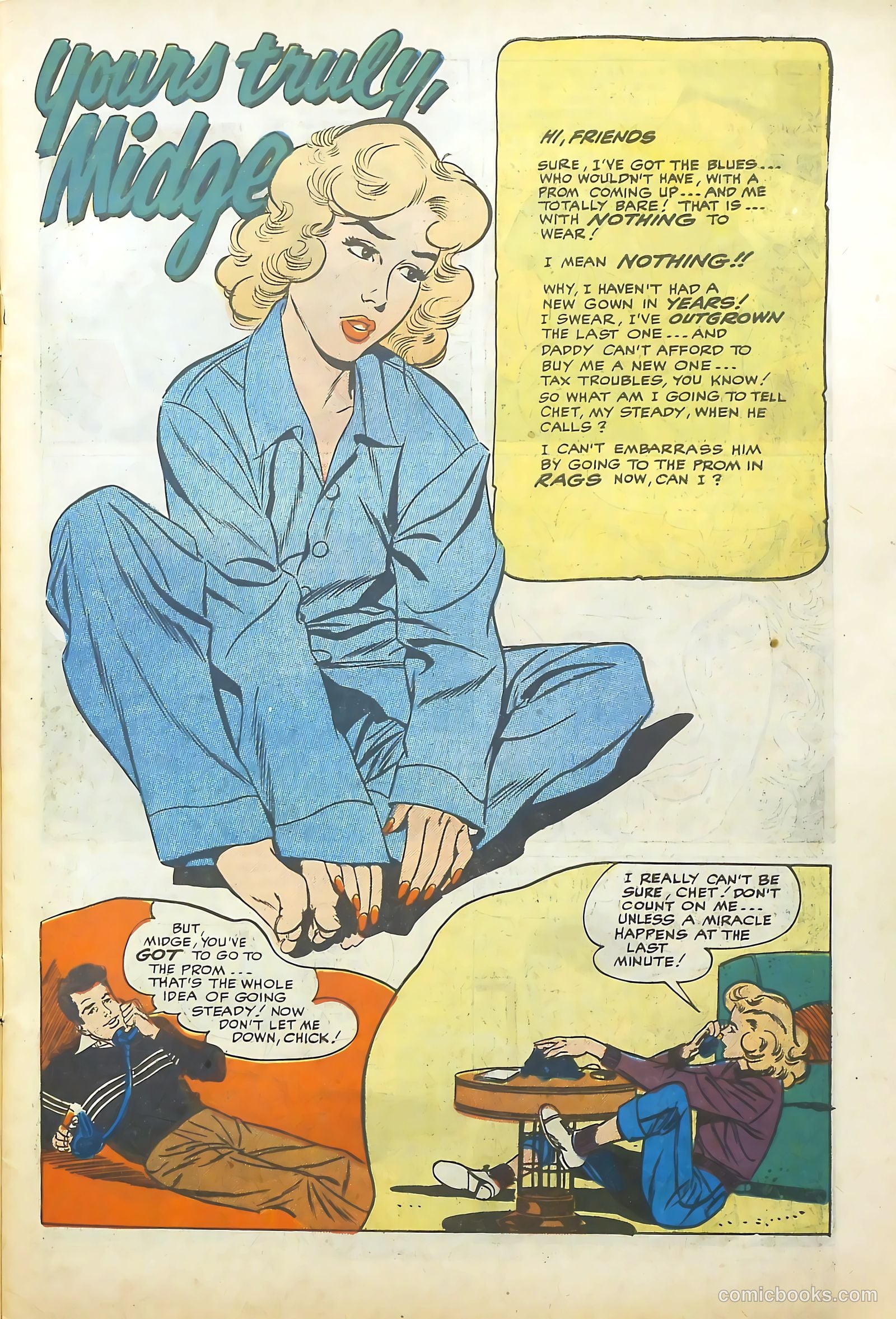 Going Steady #1 (1960) — page 11 of 33