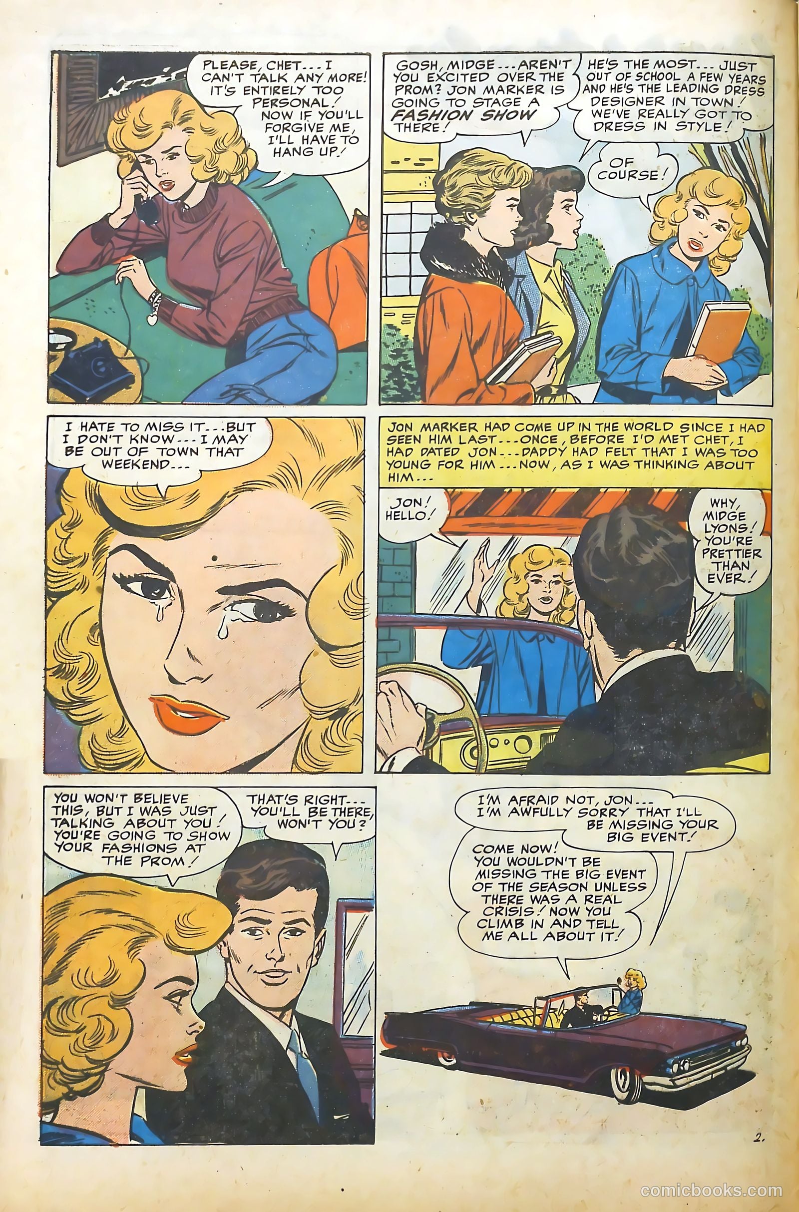 Going Steady #1 (1960) — page 12 of 33